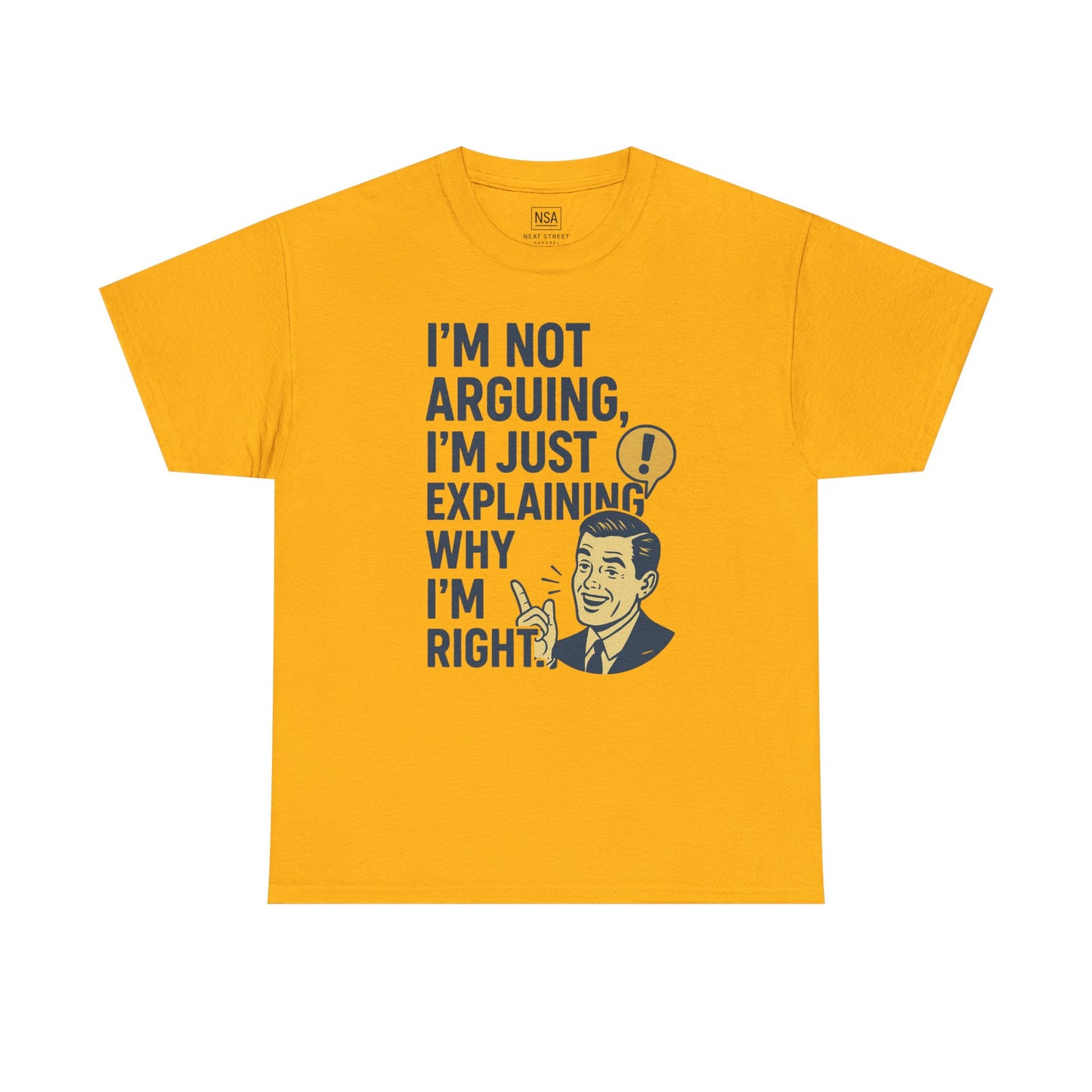 Unisex Humorous Explanation Tee, Funny T-Shirt