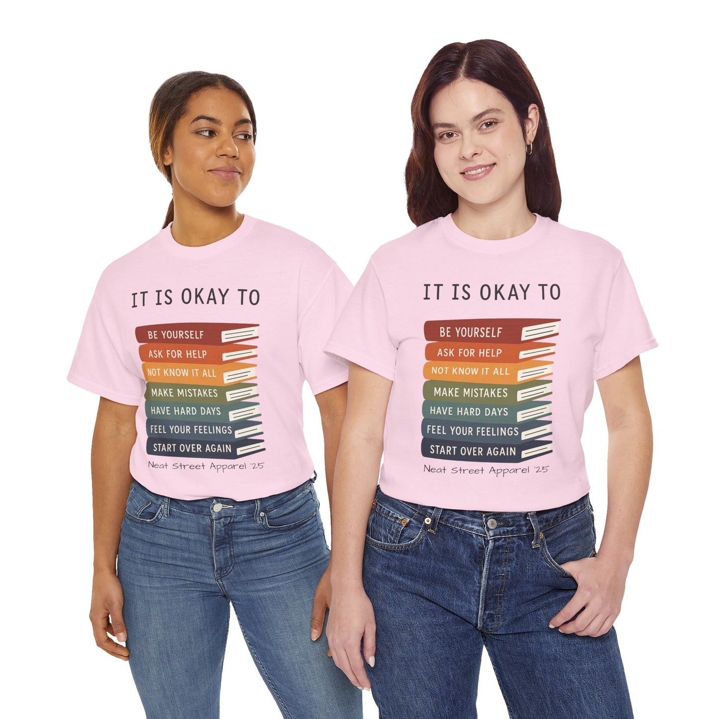 Inspirational Message Cotton Tee