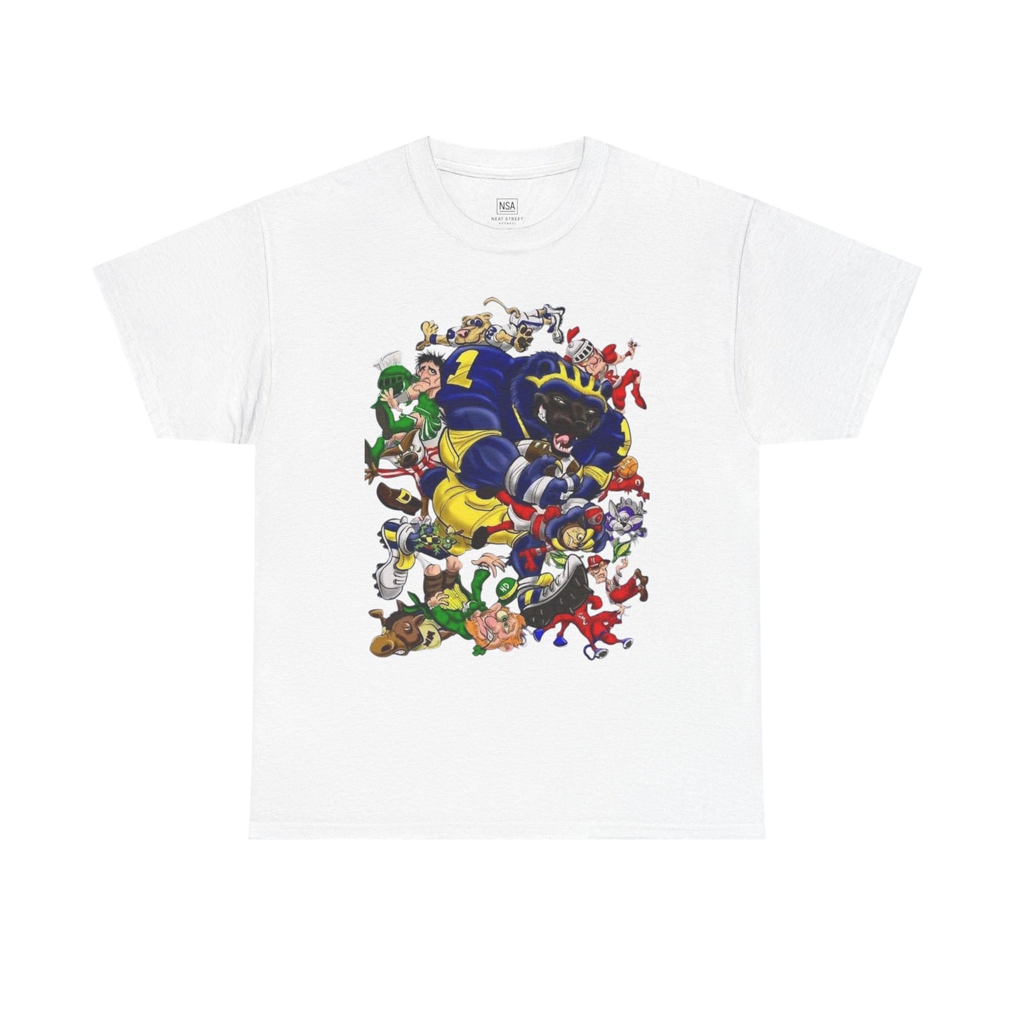 Wolverines Unisex Heavy Cotton Tee