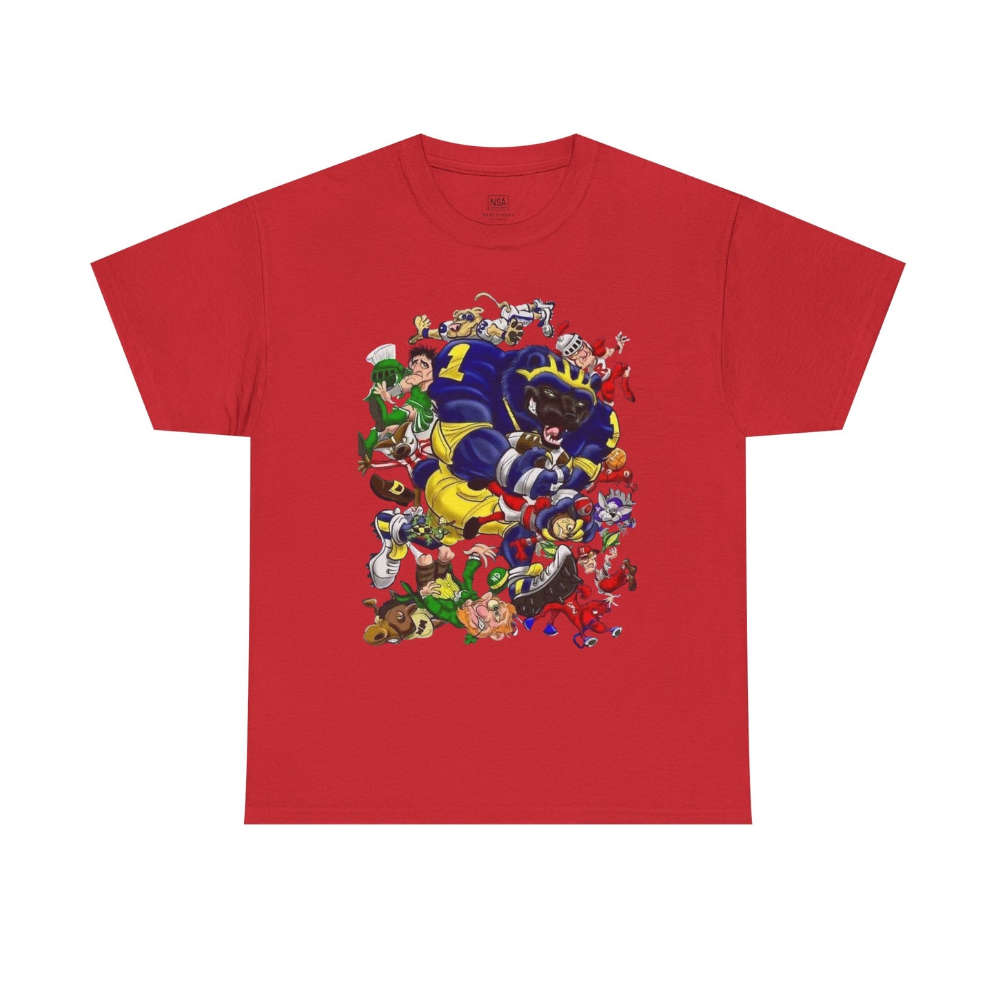 Wolverines Unisex Heavy Cotton Tee