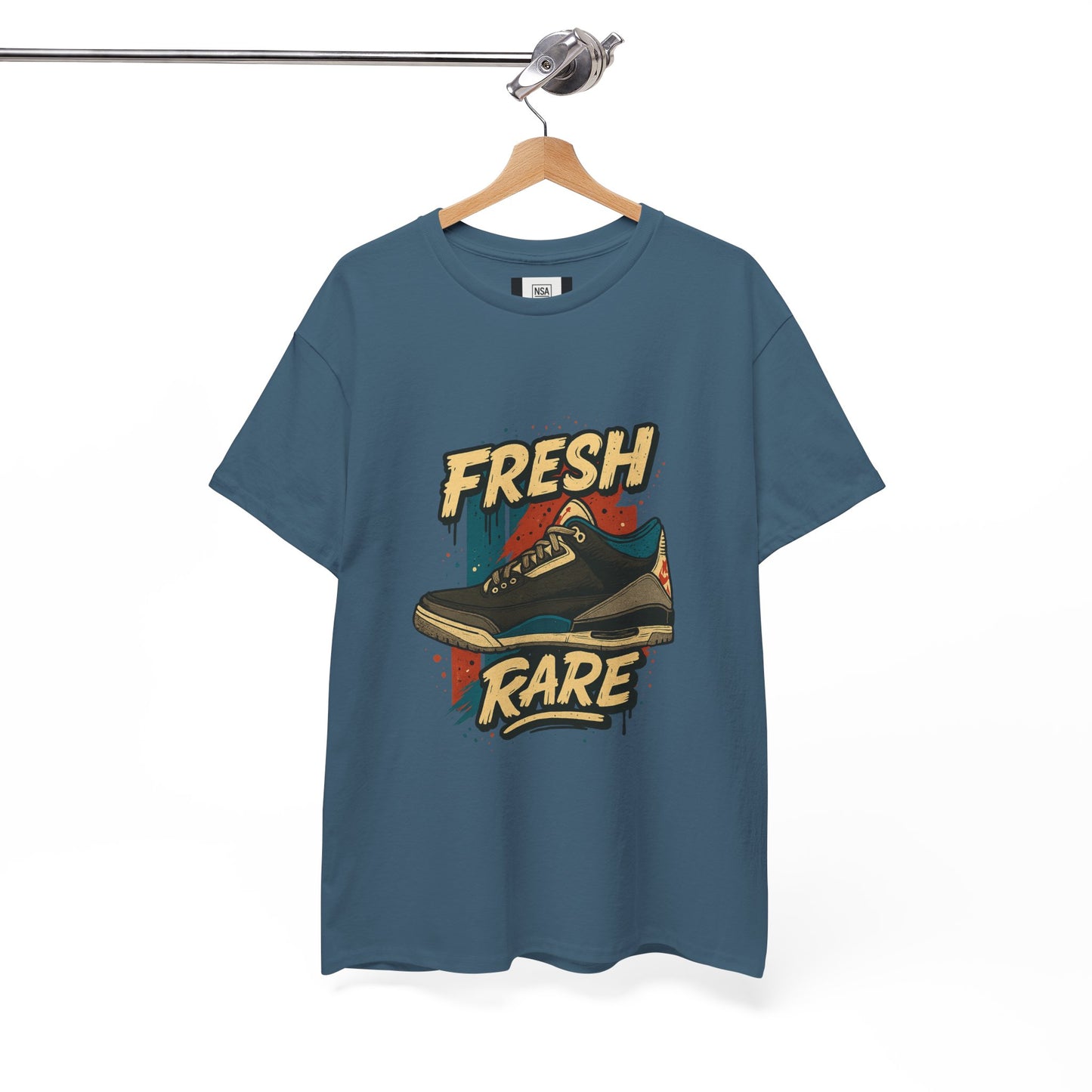 Streetwear Graphic Tee - 'Fresh-Rare' Unisex Heavy Cotton T-Shirt for Rare Air Jordan 3 release
