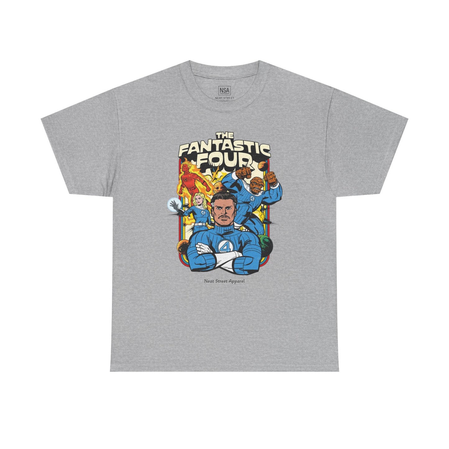Fantastic Four Retro Graphic Tee