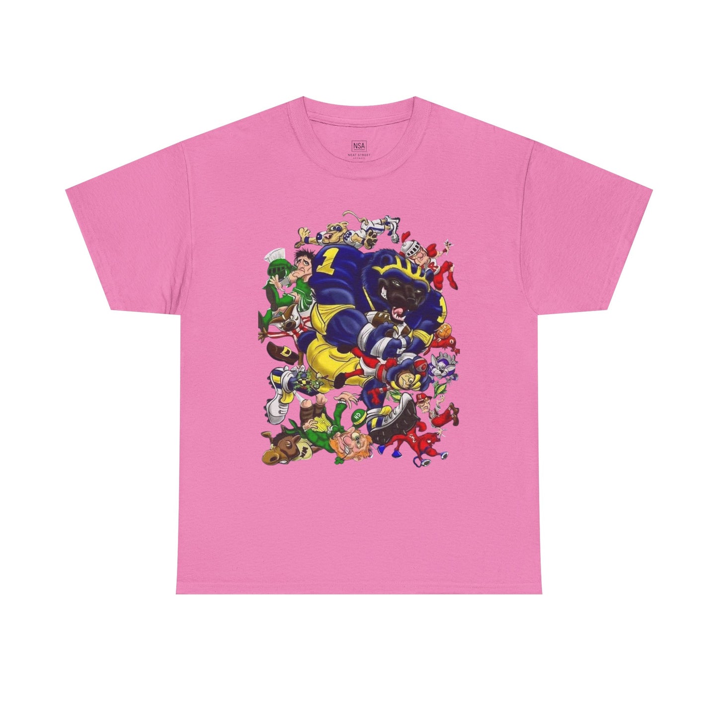 Wolverines Unisex Heavy Cotton Tee