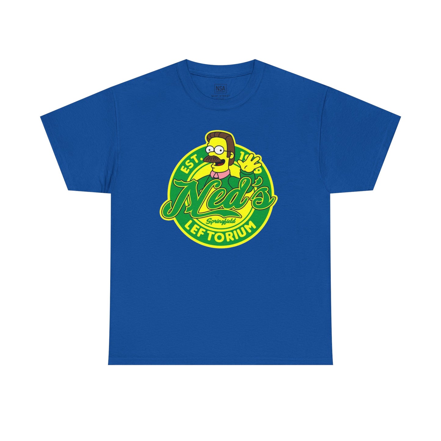Ned's Leftorium Unisex Heavy Cotton Tee