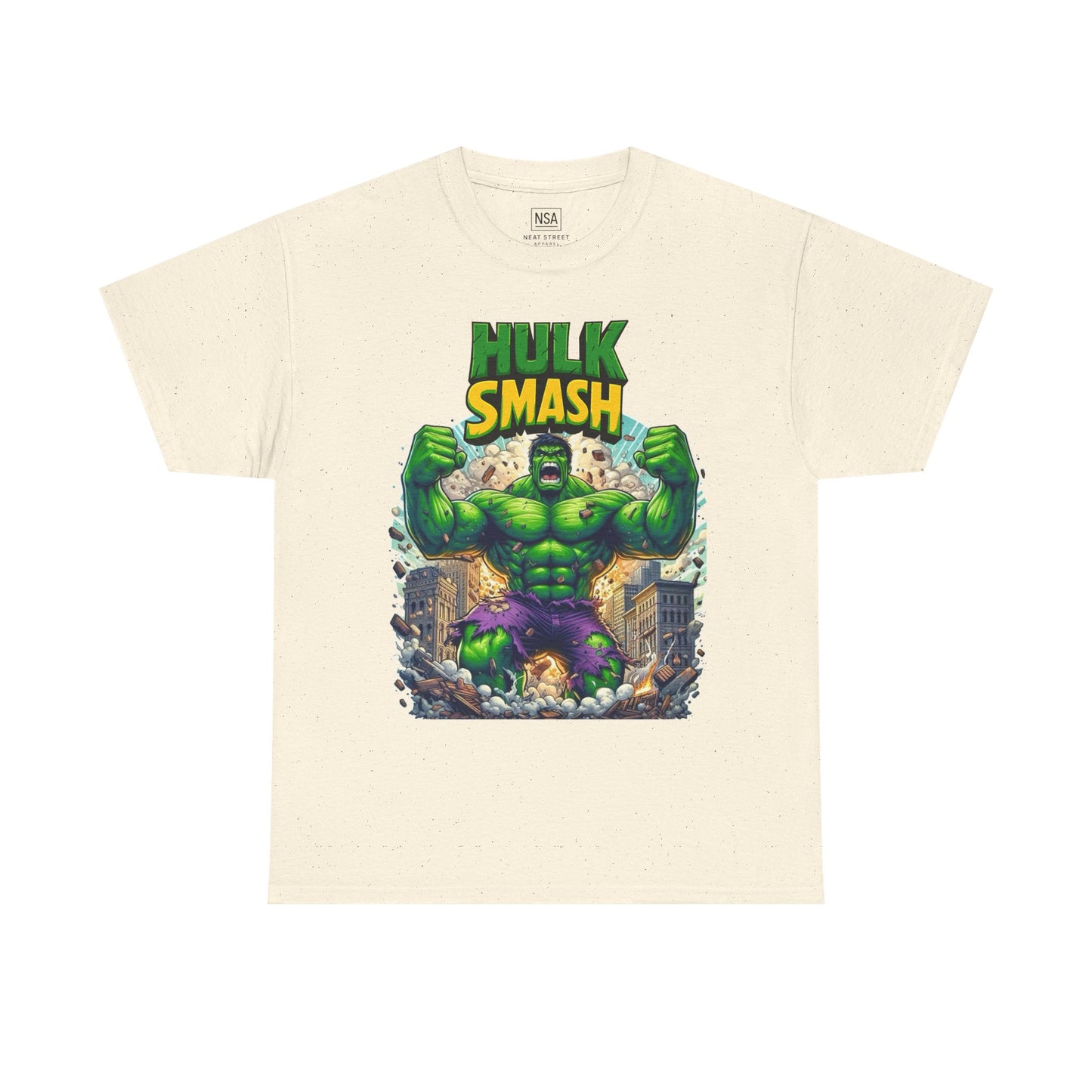 Smash Unisex Heavy Cotton Tee | Fun Graphic Shirt