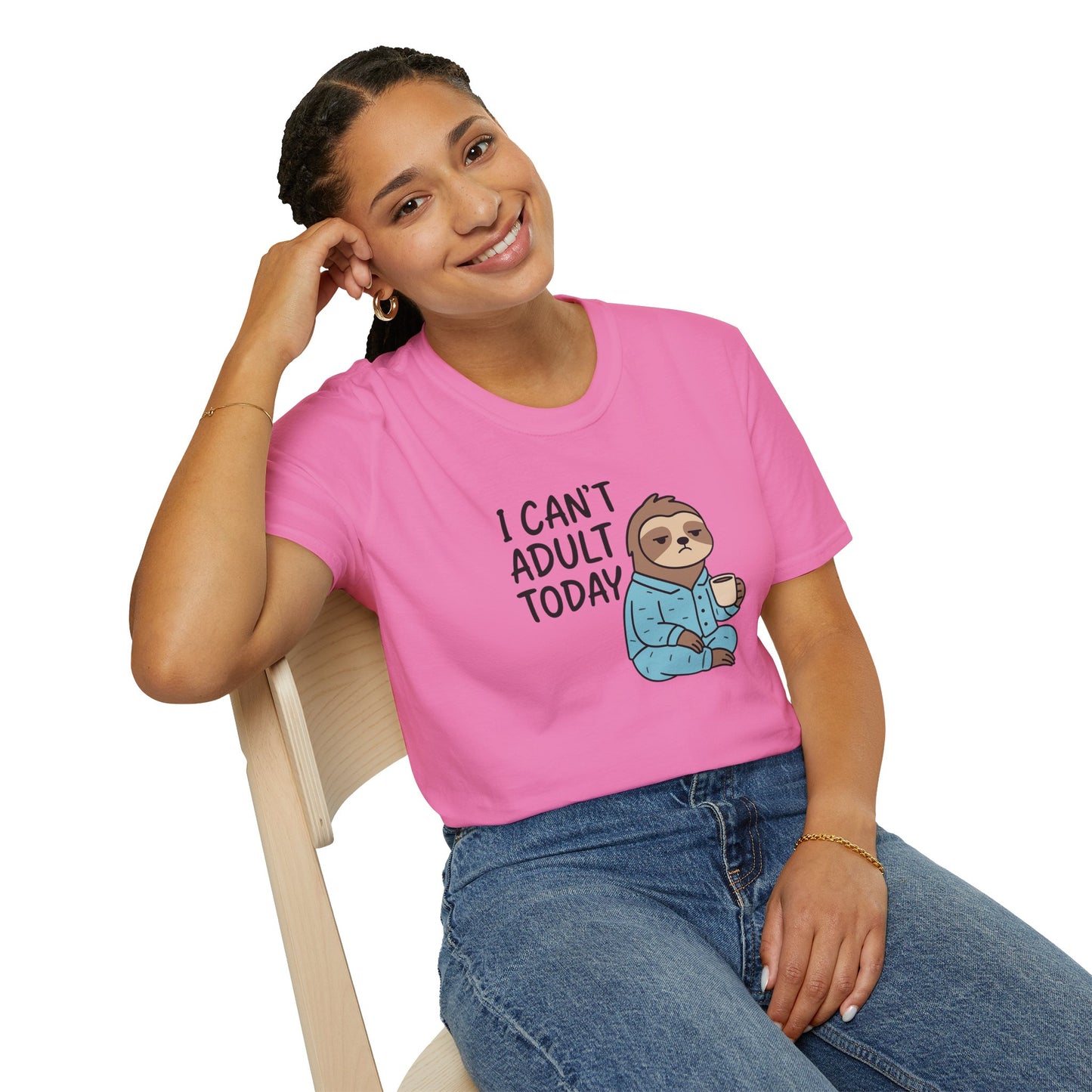Funny Sloth Quote Unisex T-Shirt