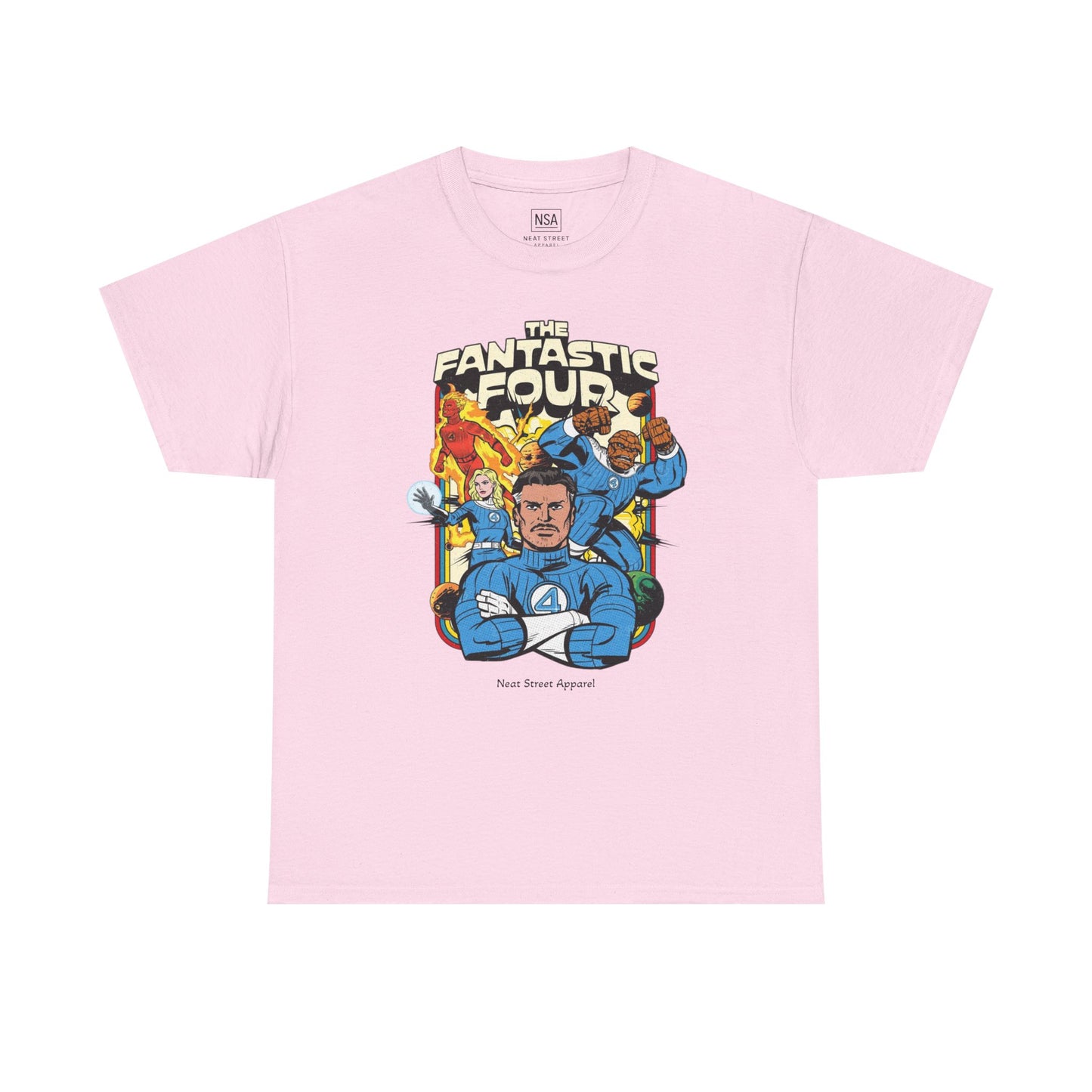 Fantastic Four Retro Graphic Tee