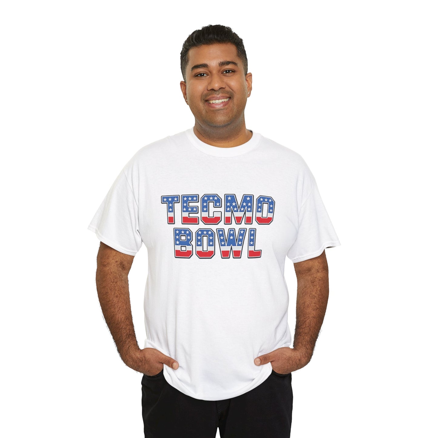 Tecmo Bowl Retro Unisex Heavy Cotton Tee