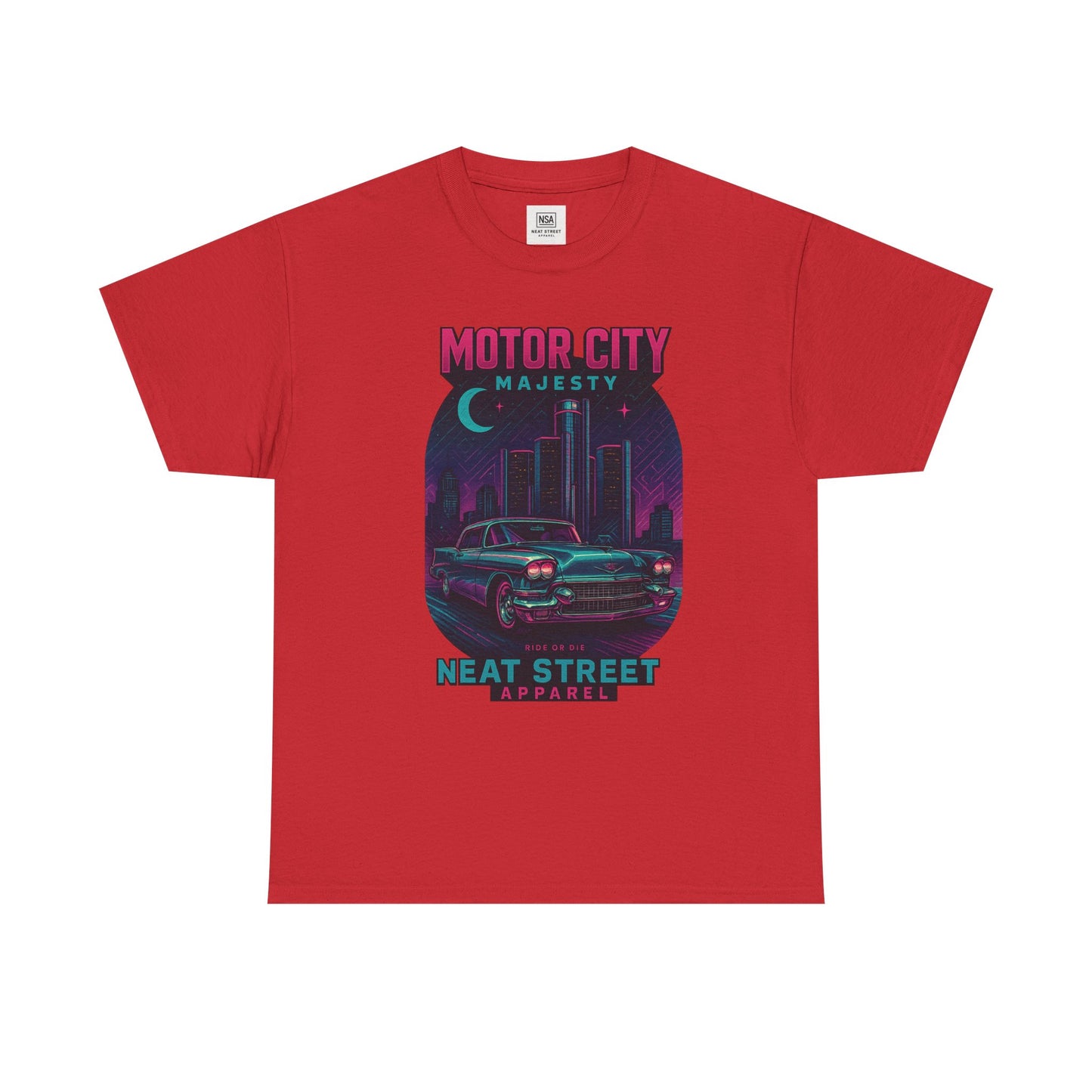 Motor City Majesty Unisex Heavy Cotton Tee
