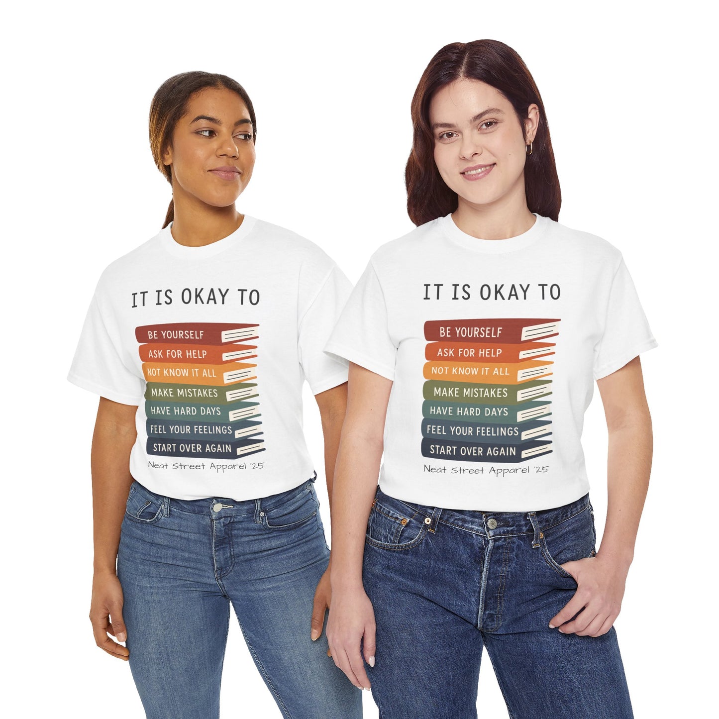 Inspirational Message Cotton Tee