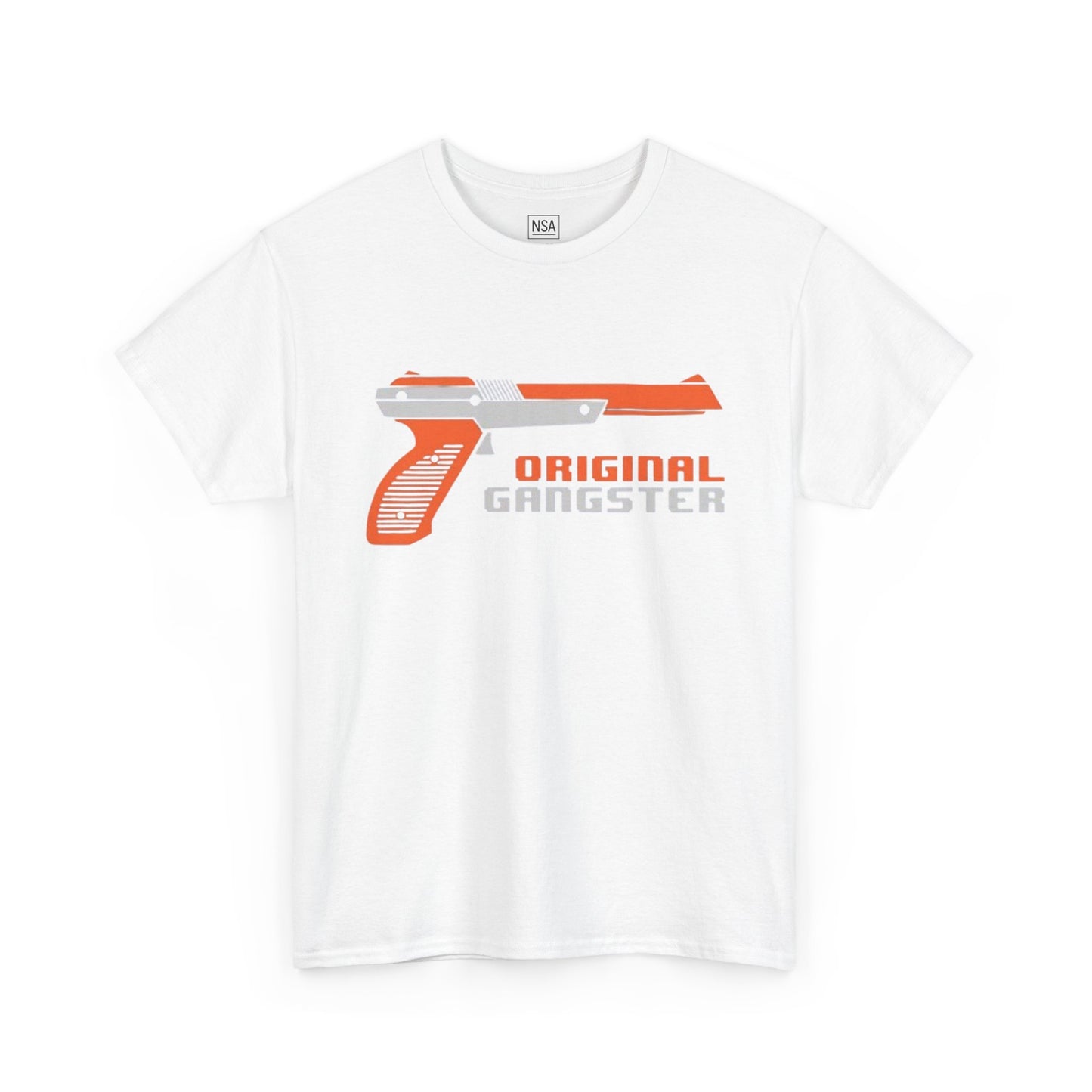 Original Gangster Retro Gaming Unisex Heavy Cotton Tee
