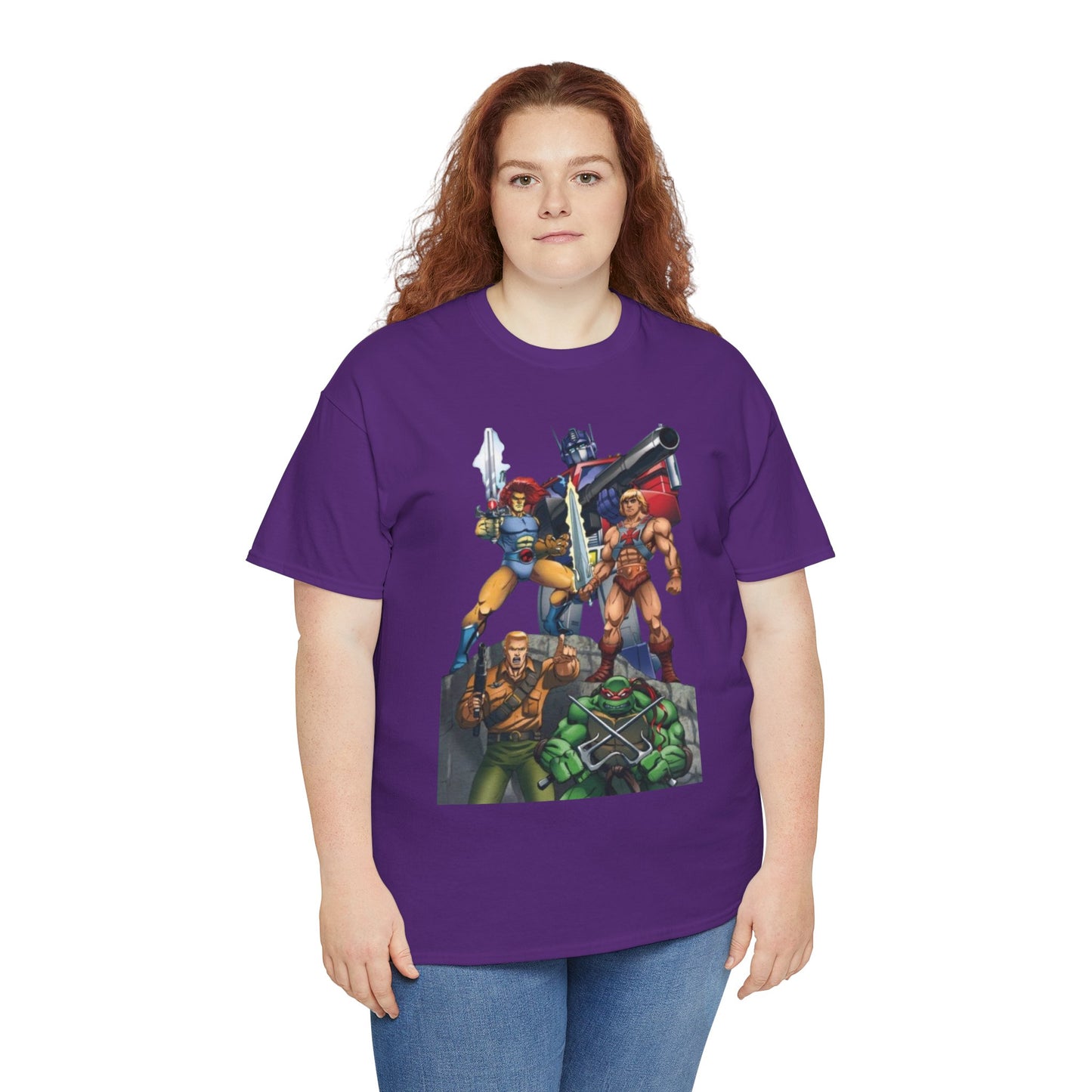 Retro 80s Action Heroes Unisex Tee