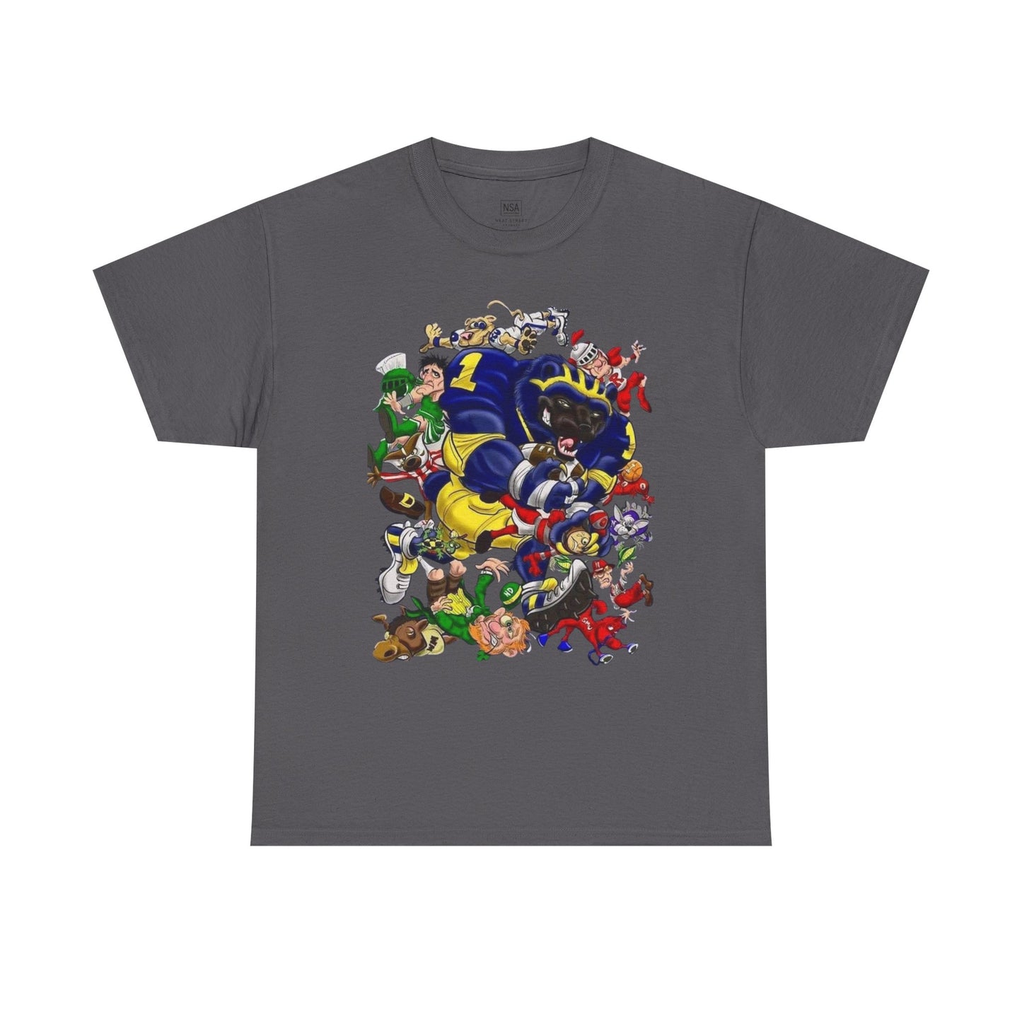 Wolverines Unisex Heavy Cotton Tee