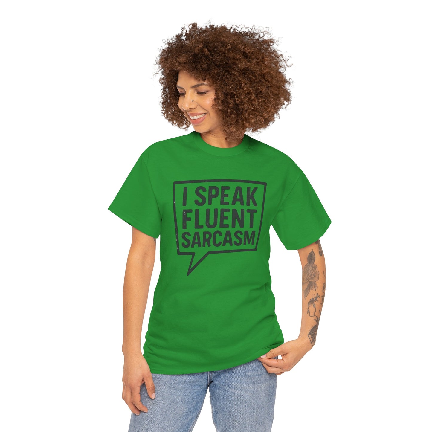 Fluent Sarcasm Humor Tee Unisex Cotton T-Shirt