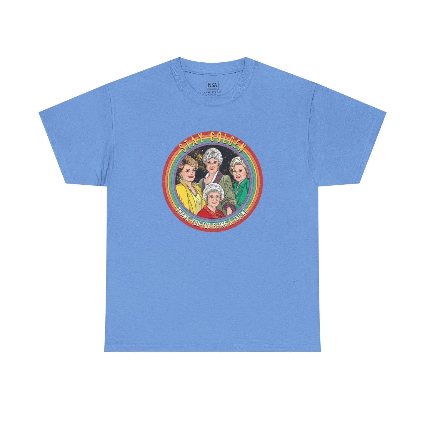 Retro Golden Girls Unisex Heavy Cotton Tee