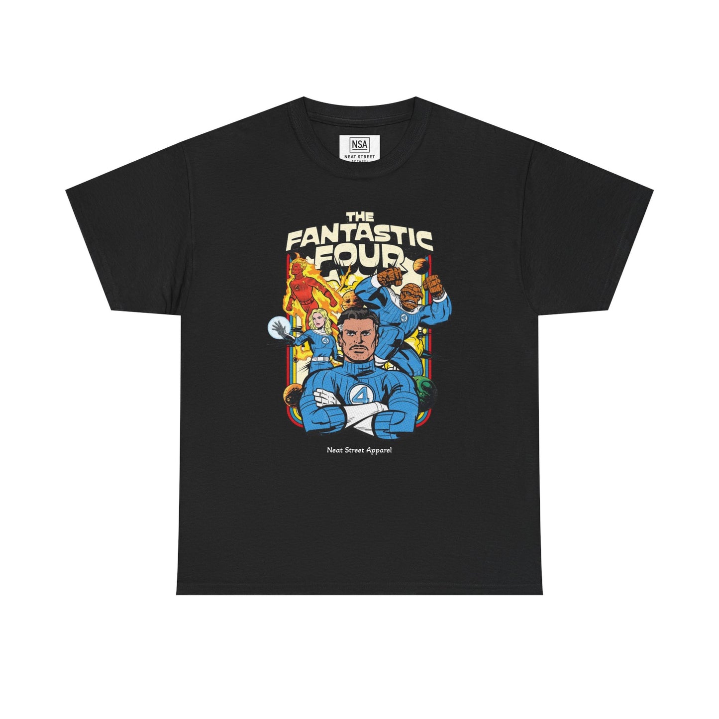 Fantastic Four Retro Graphic Tee