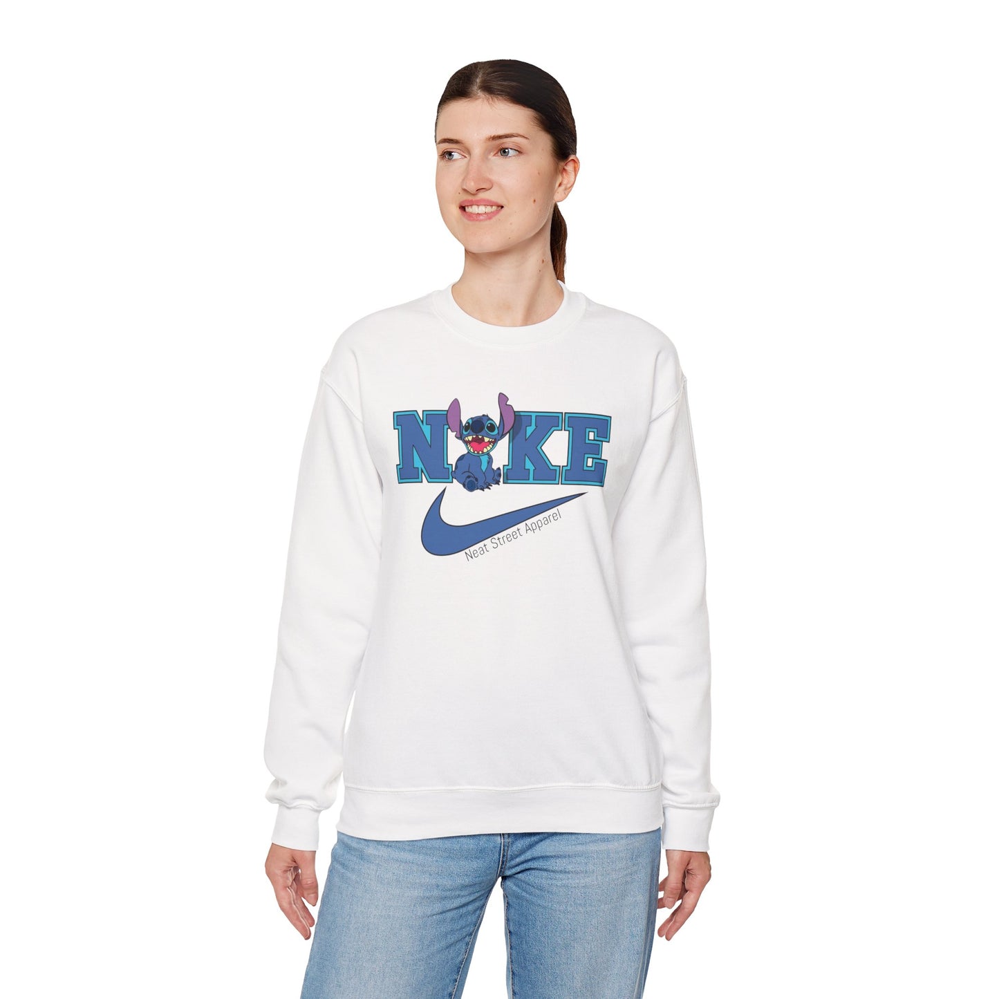 Stitch Design Crewneck Sweatshirt