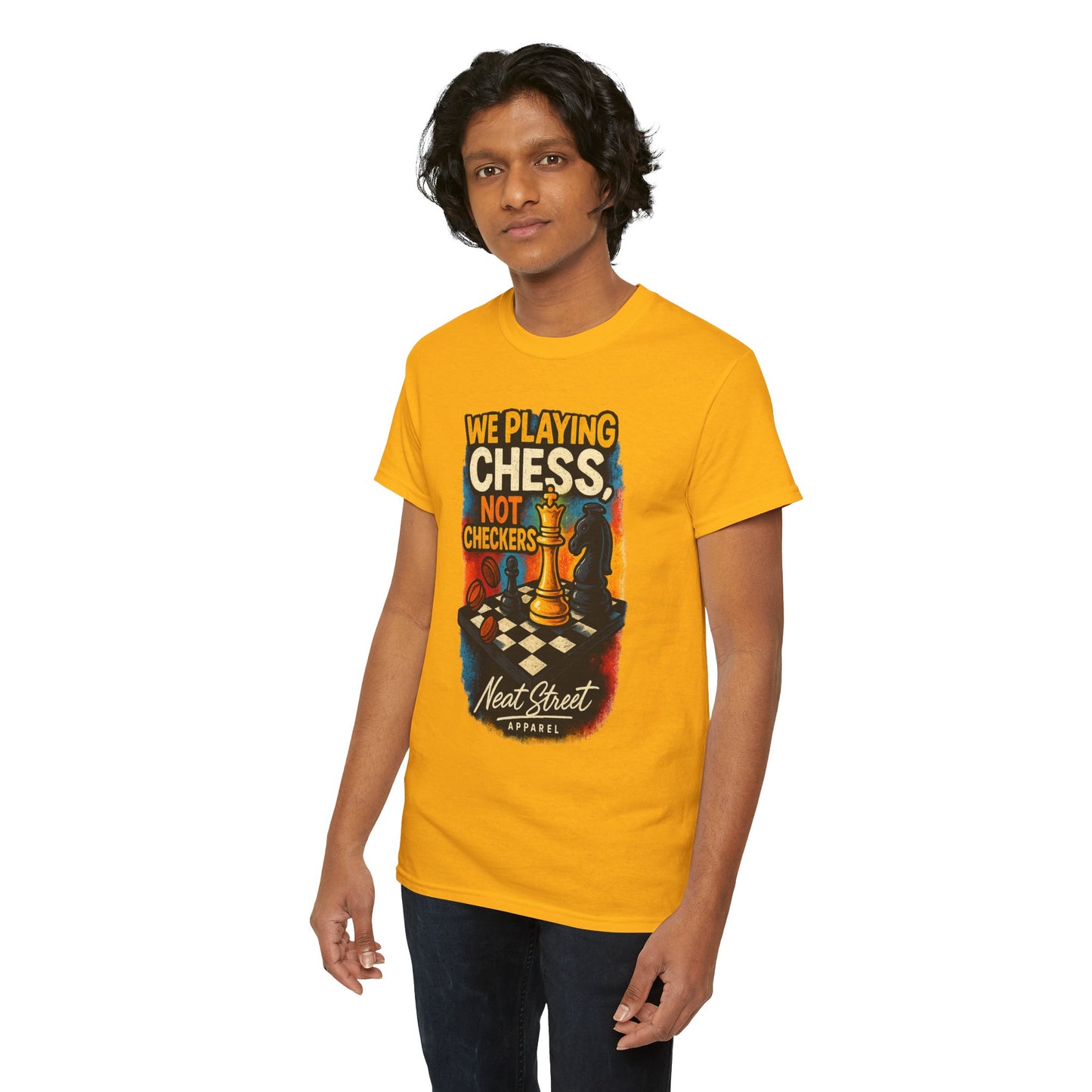 We Playing Chess Not Checkers Unisex Graphic T-Shirt