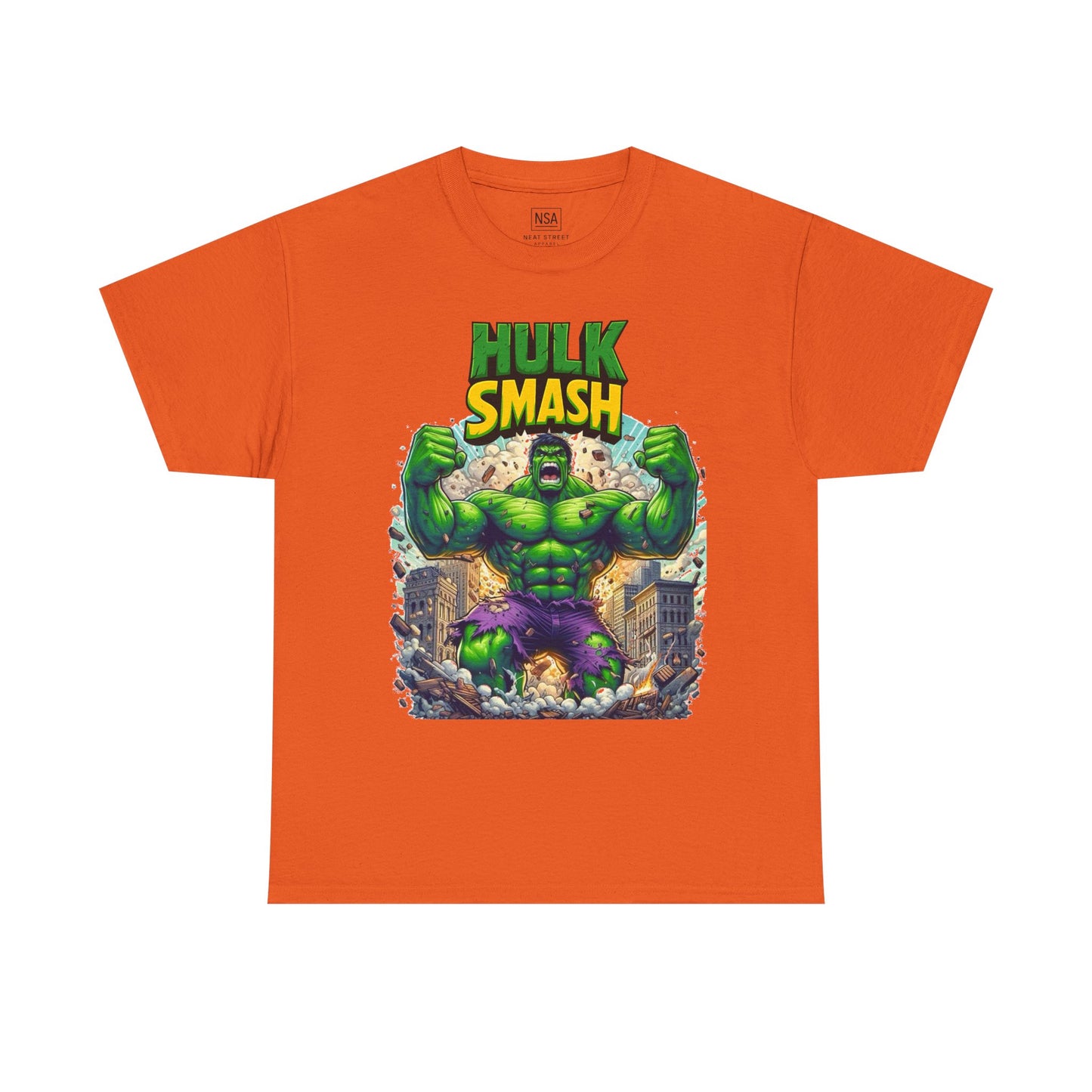 Smash Unisex Heavy Cotton Tee | Fun Graphic Shirt