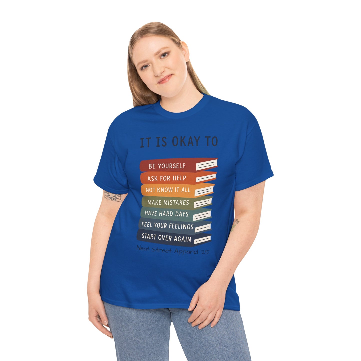 Inspirational Message Cotton Tee