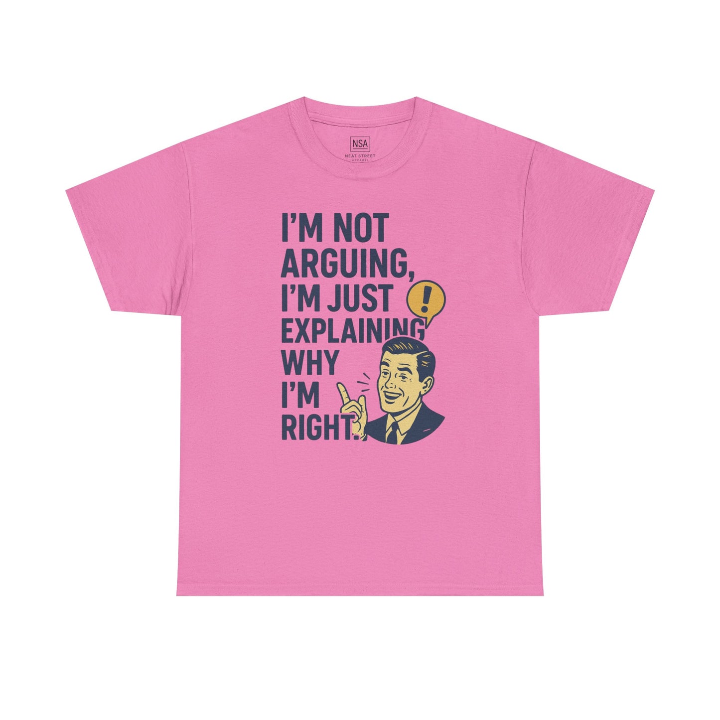 Unisex Humorous Explanation Tee, Funny T-Shirt