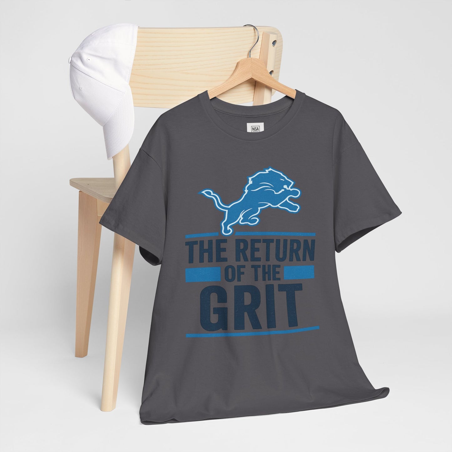 Unisex Heavy Cotton Tee - The Return of the Grit - Casual Fan Apparel