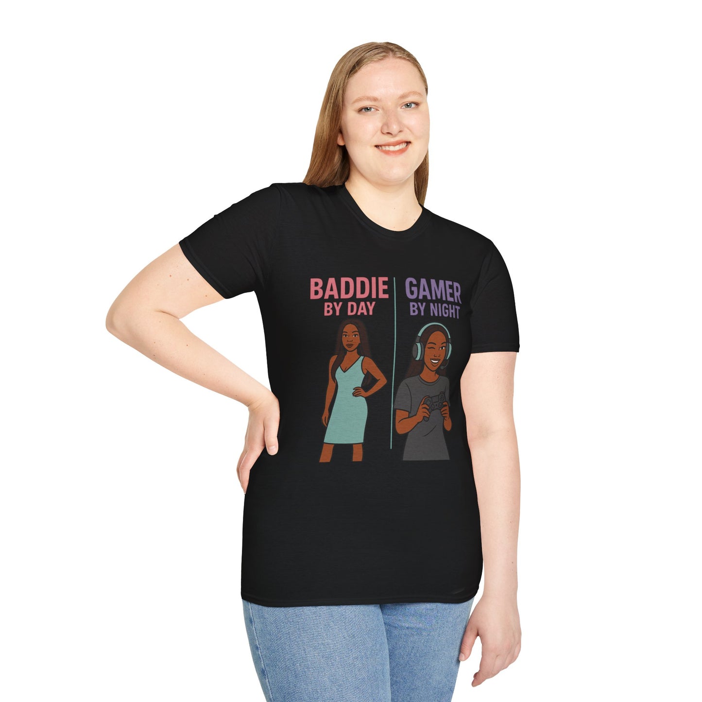 Baddie Gamer Unisex Softstyle T-Shirt