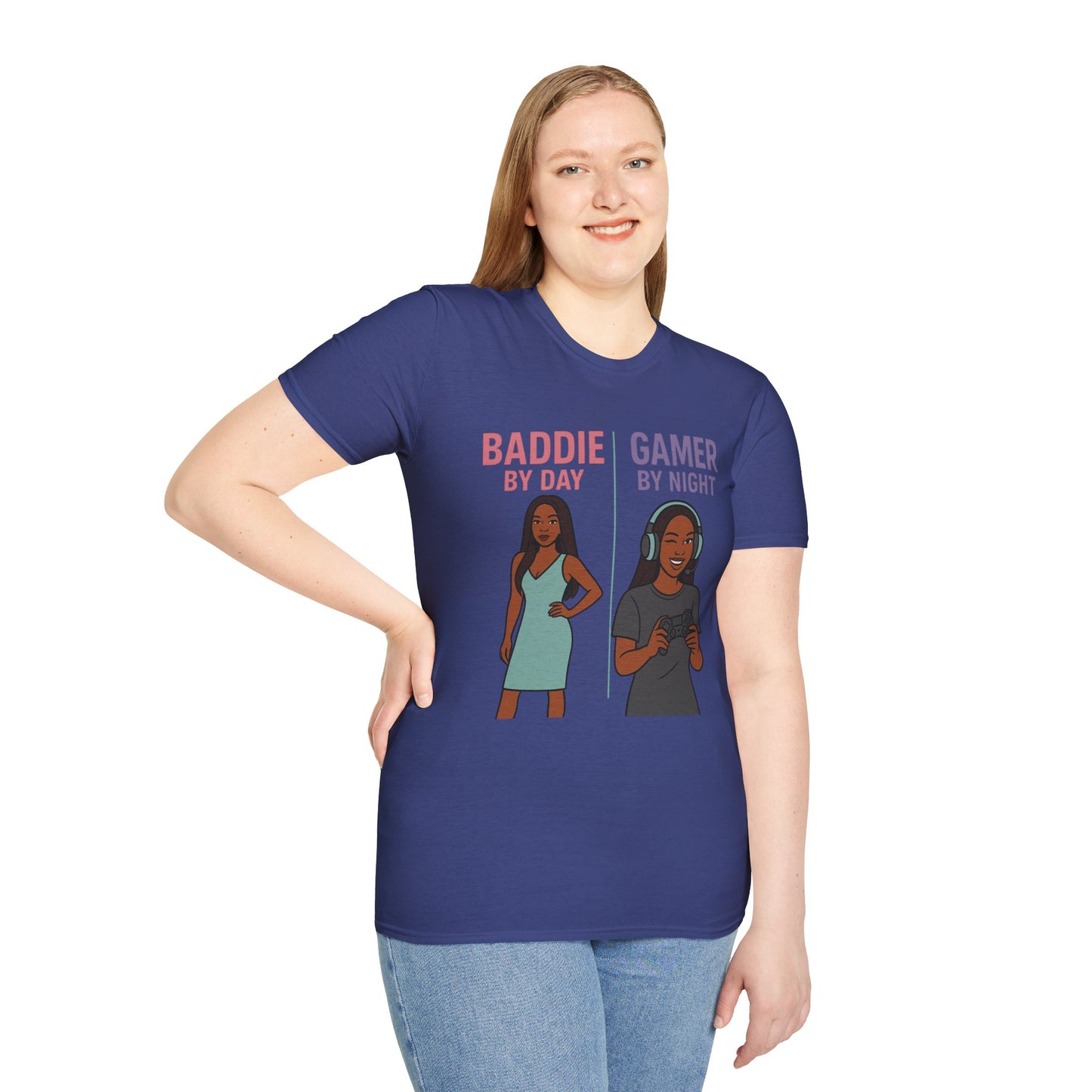 Baddie Gamer Unisex Softstyle T-Shirt