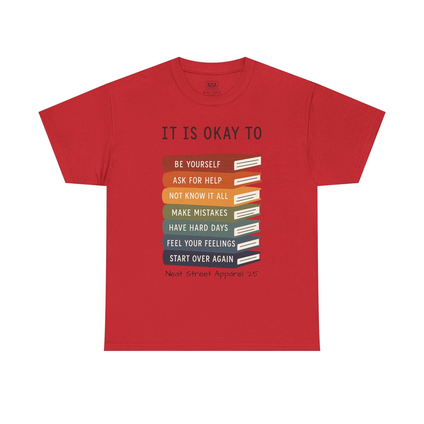 Inspirational Message Cotton Tee