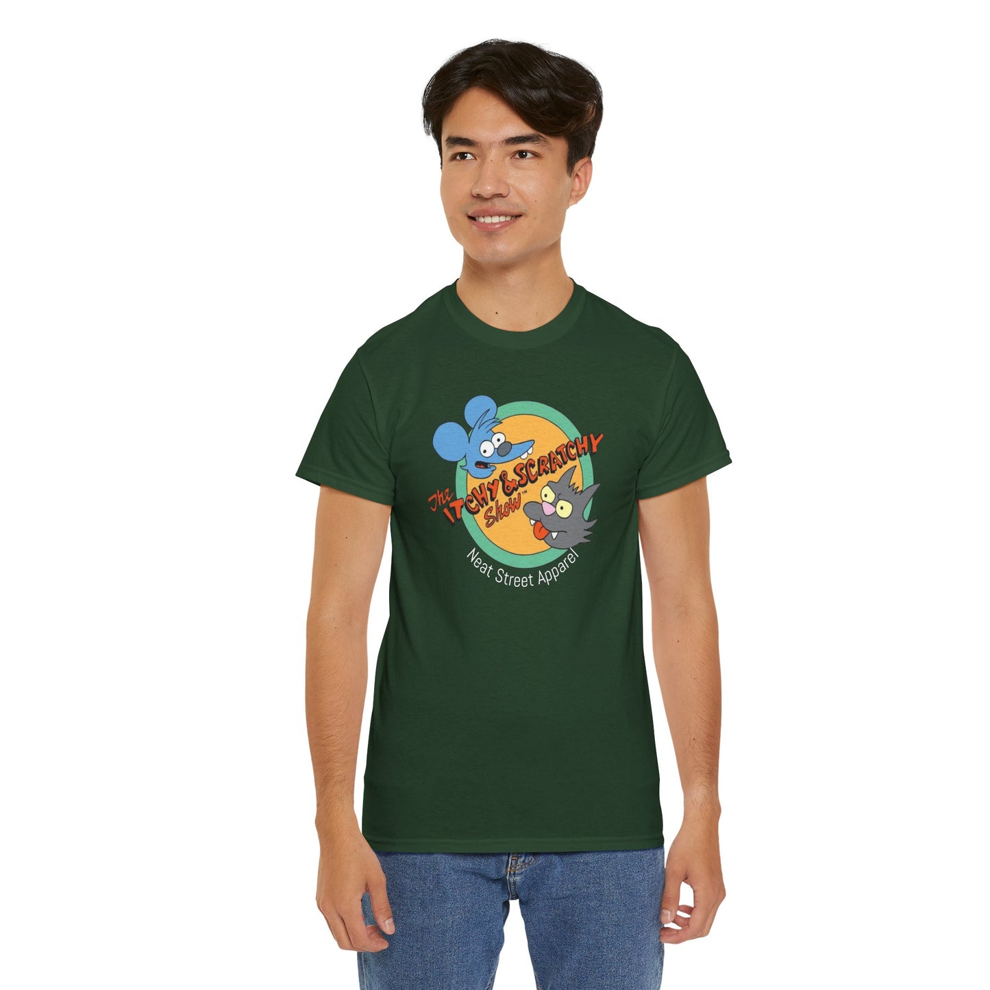 Vintage Itchy & Scratchy Unisex Tee