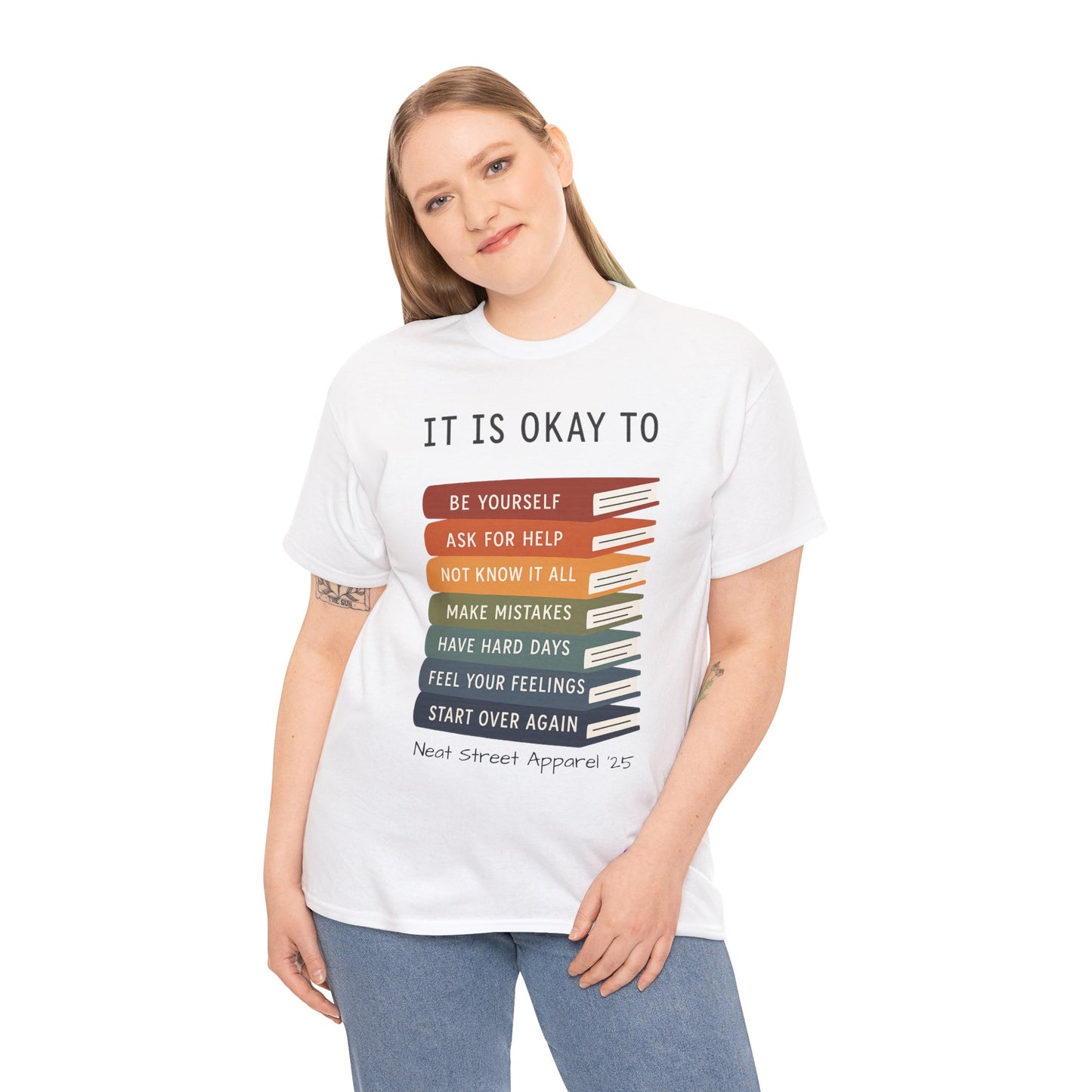 Inspirational Message Cotton Tee