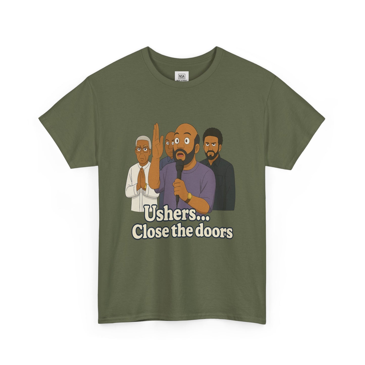 "Close the doors" Cotton Tee