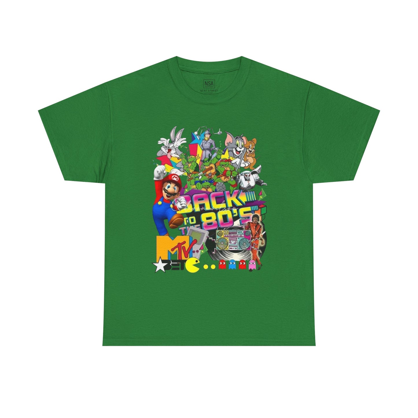 Retro 80s Unisex Heavy Cotton Tee
