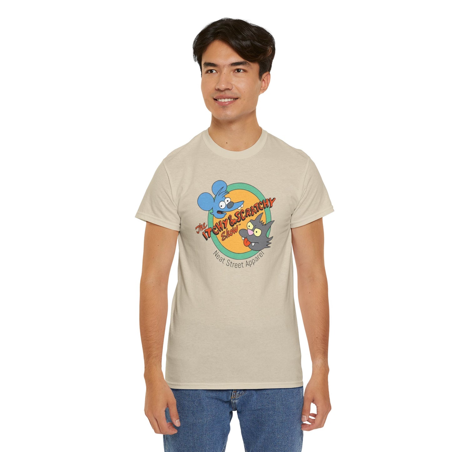 Vintage Itchy & Scratchy Unisex Tee