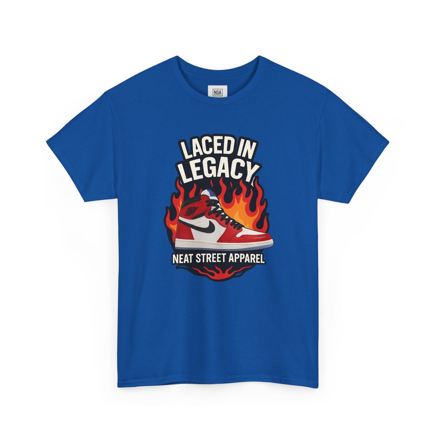 Laced in Legacy Unisex Heavy Cotton Tee