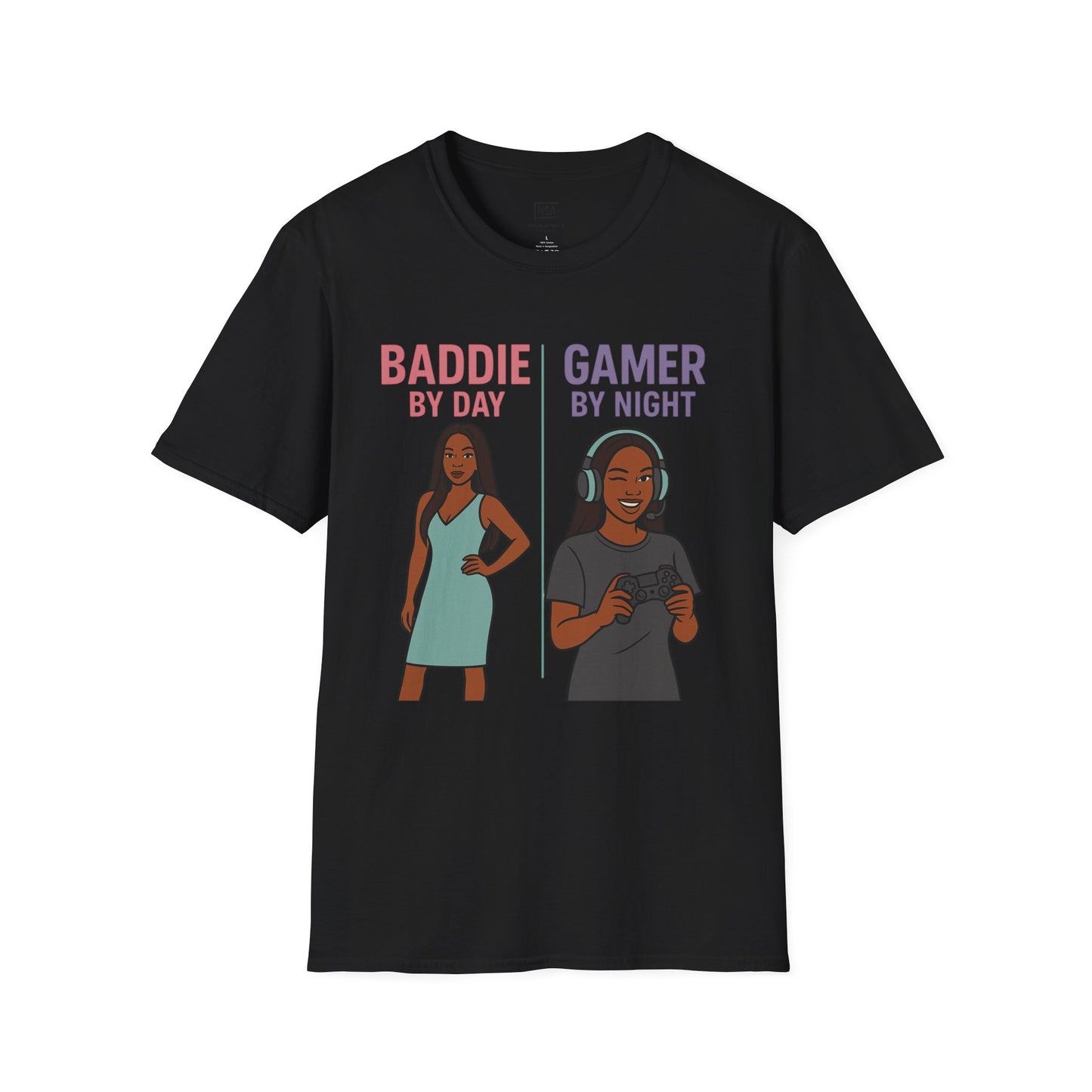 Baddie Gamer Unisex Softstyle T-Shirt