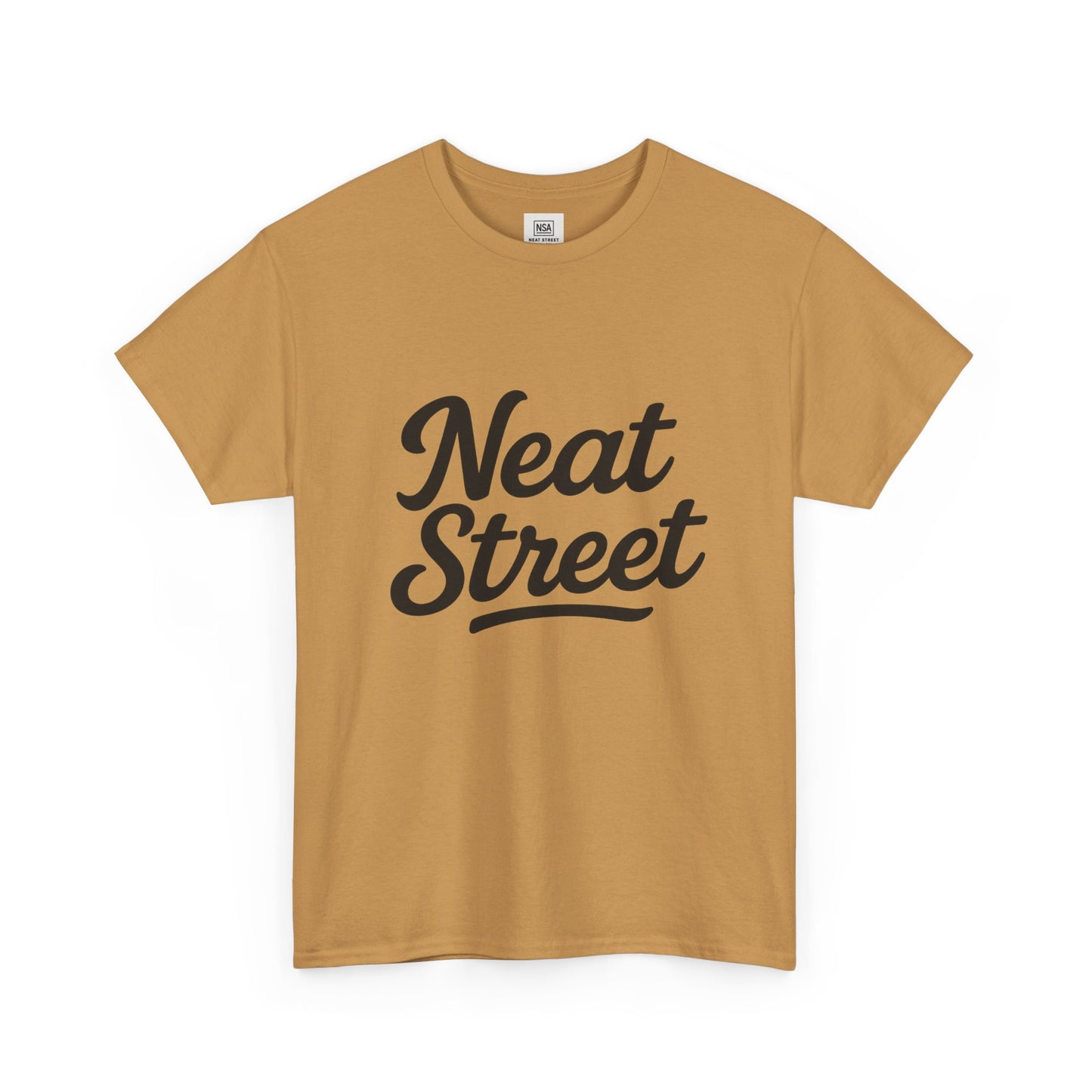'Neat Street' Basic Tee (Black letters)