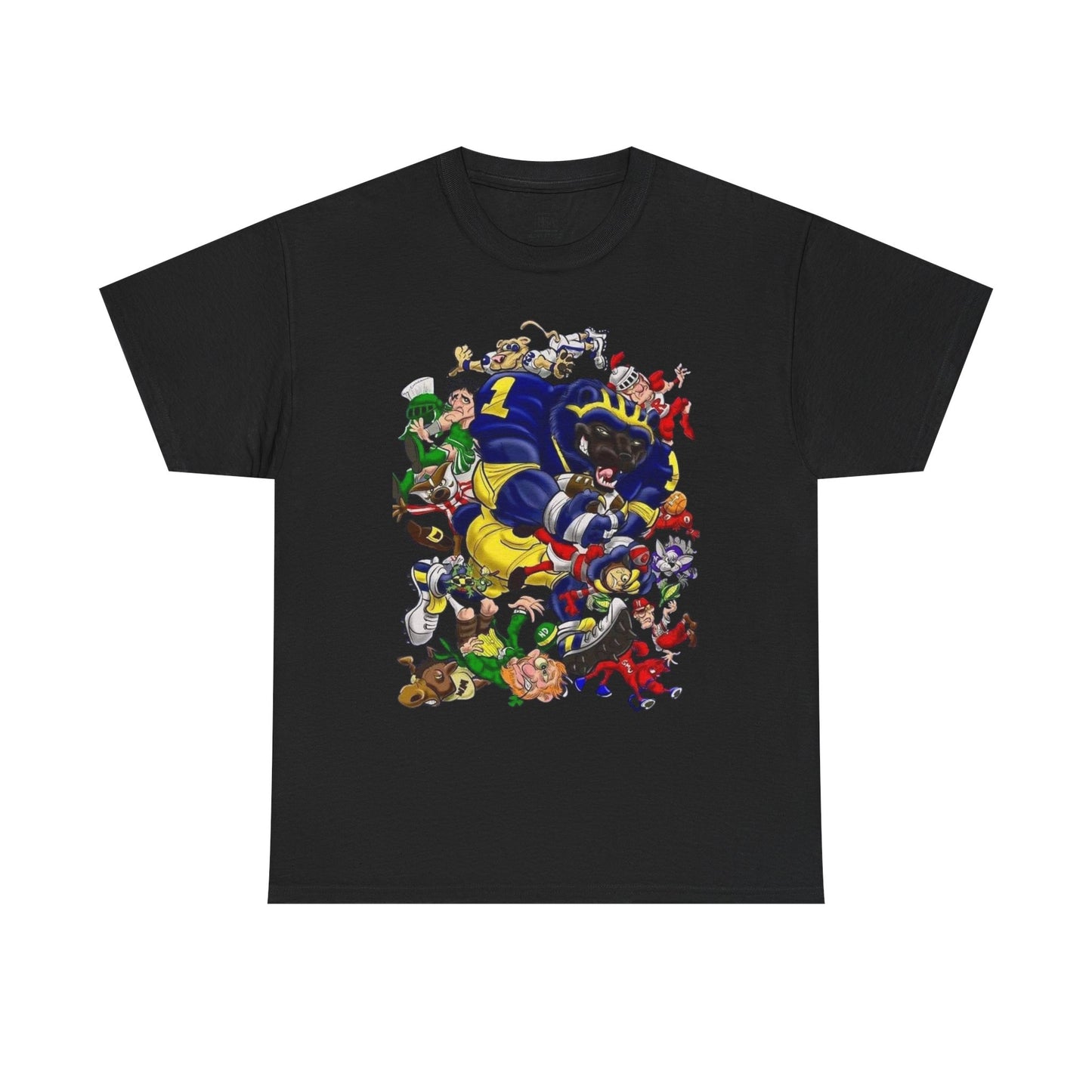 Wolverines Unisex Heavy Cotton Tee