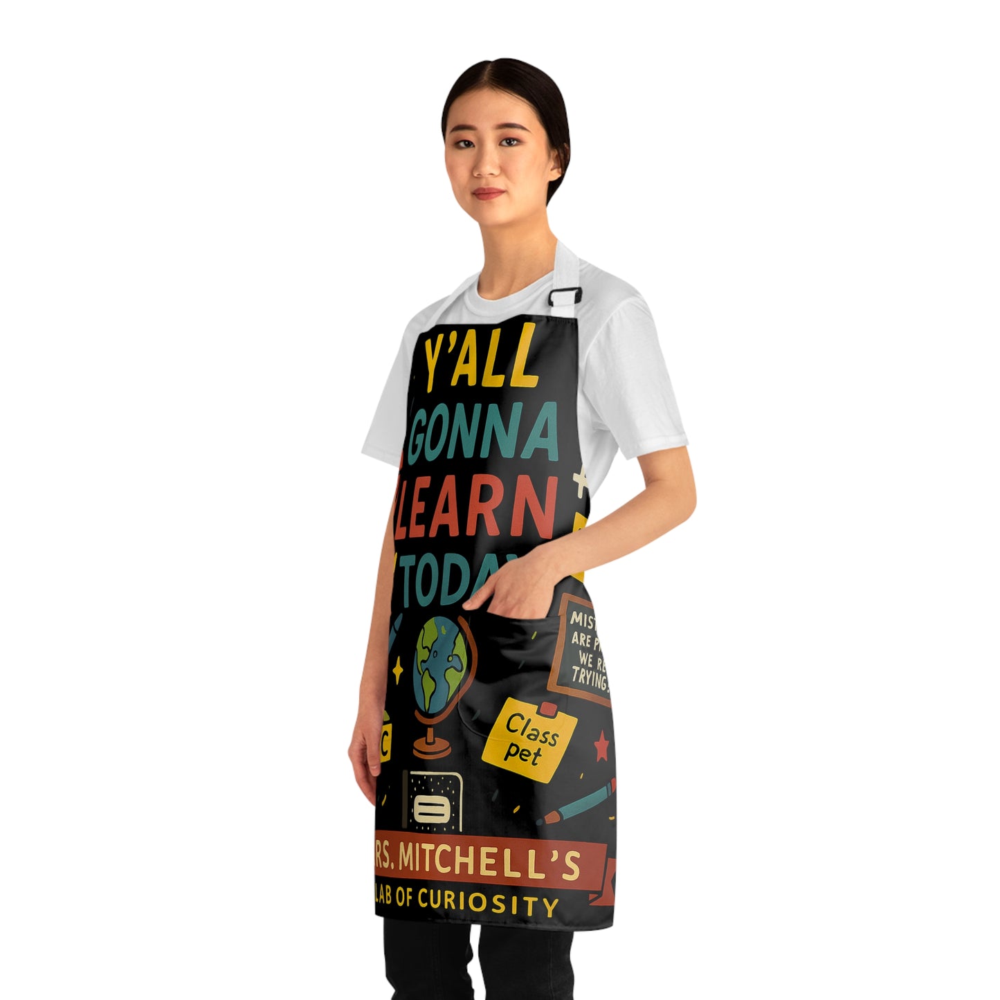 Personalized Apron - Fun Arts and Crafts Teacher Gift