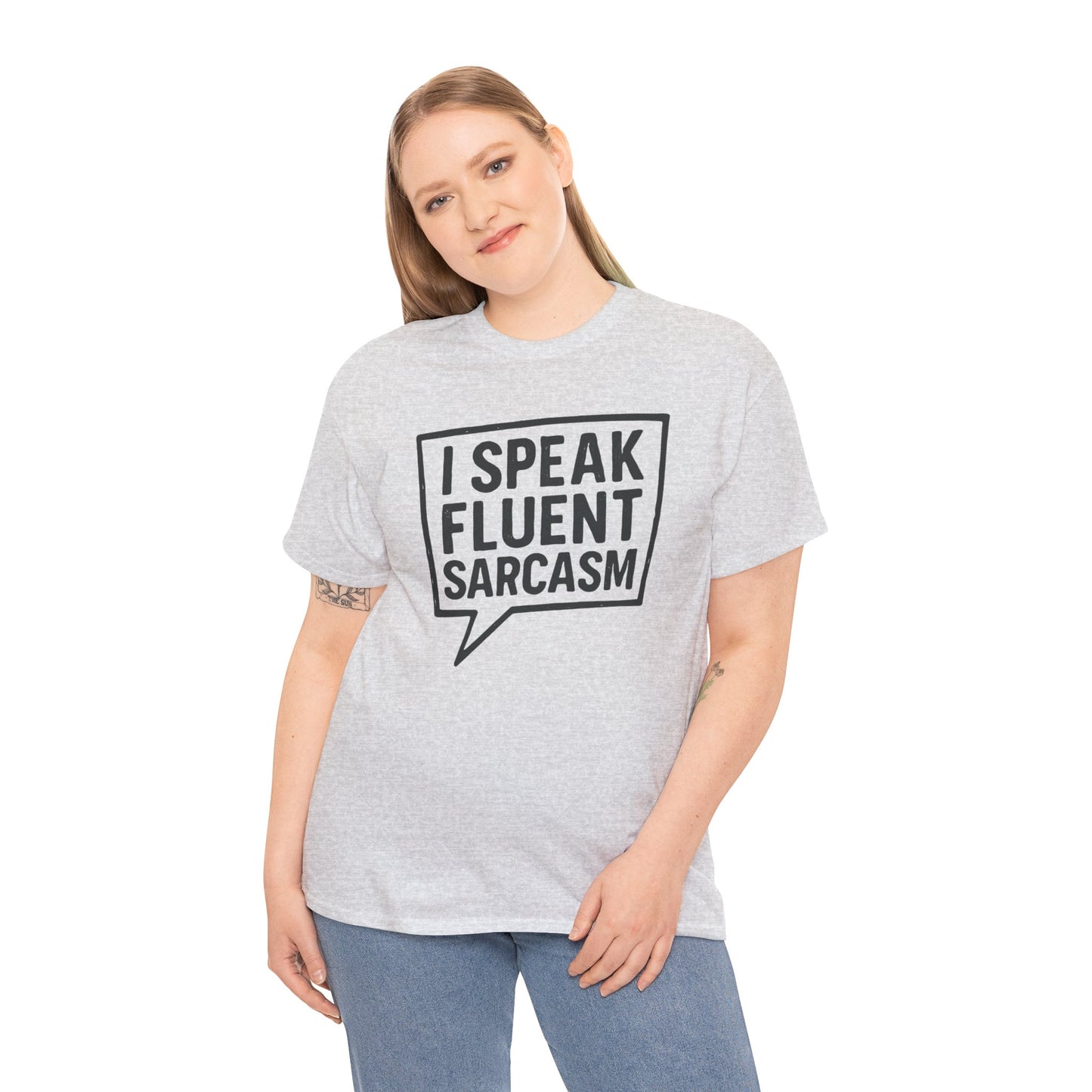 Fluent Sarcasm Humor Tee Unisex Cotton T-Shirt