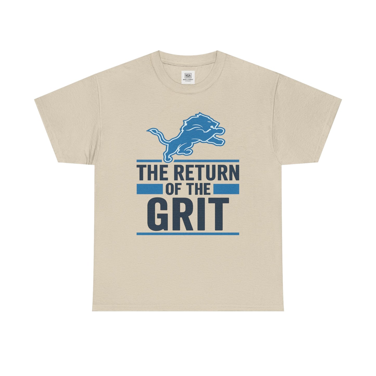 Unisex Heavy Cotton Tee - The Return of the Grit - Casual Fan Apparel