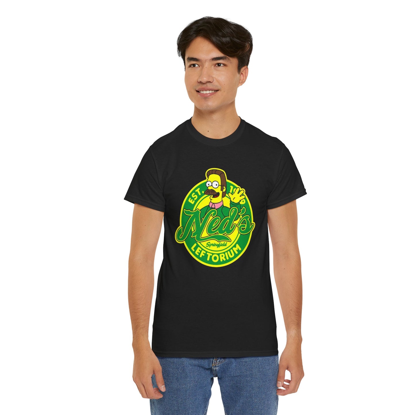 Ned's Leftorium Unisex Heavy Cotton Tee