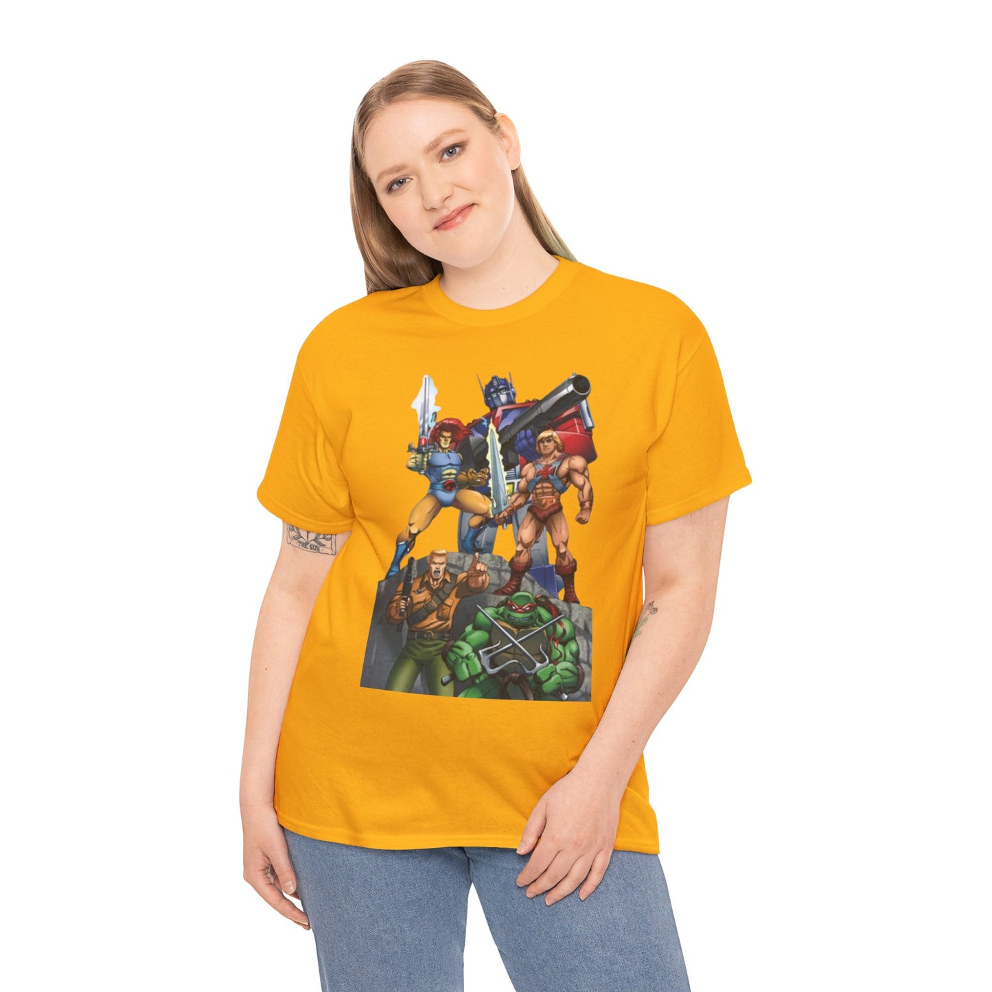 Retro 80s Action Heroes Unisex Tee