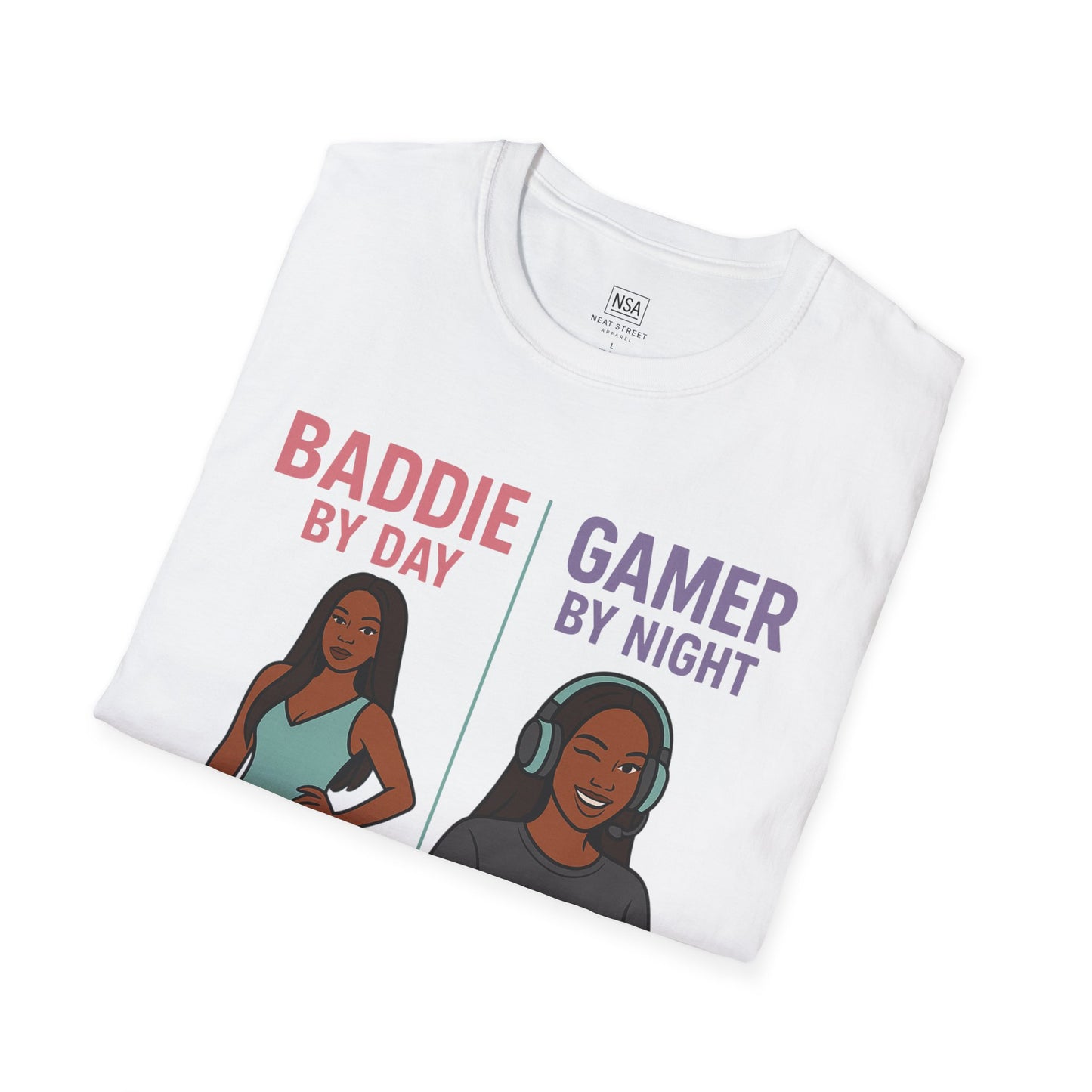 Baddie Gamer Unisex Softstyle T-Shirt