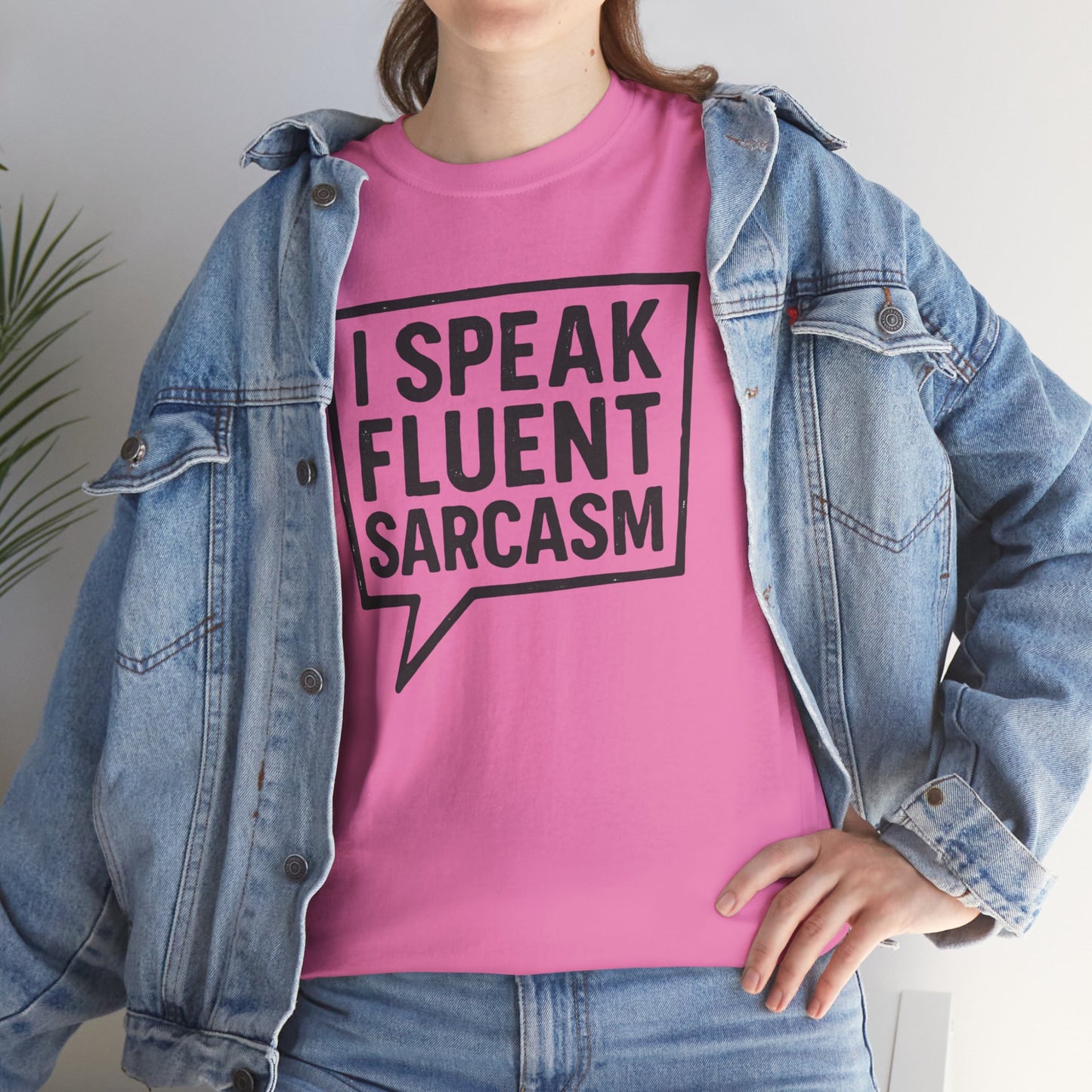 Fluent Sarcasm Humor Tee Unisex Cotton T-Shirt