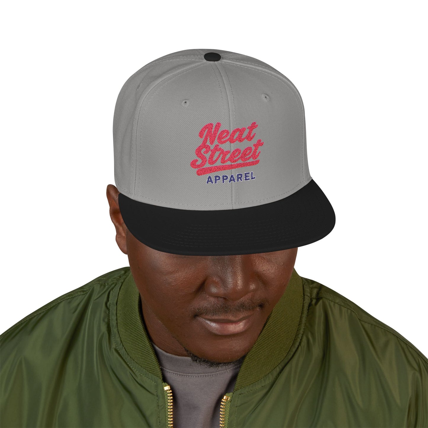 Cool Embroidered Snapback Hat - Neat Street Apparel