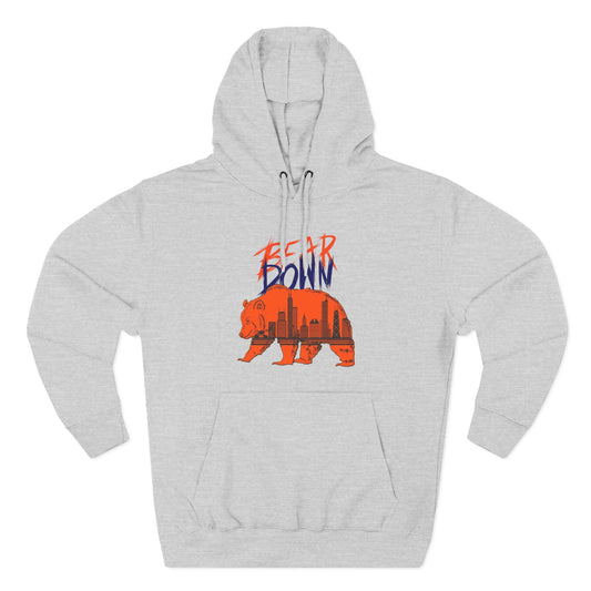 Bear Down Cityscape Hoodie — Chicago Bears Pullover