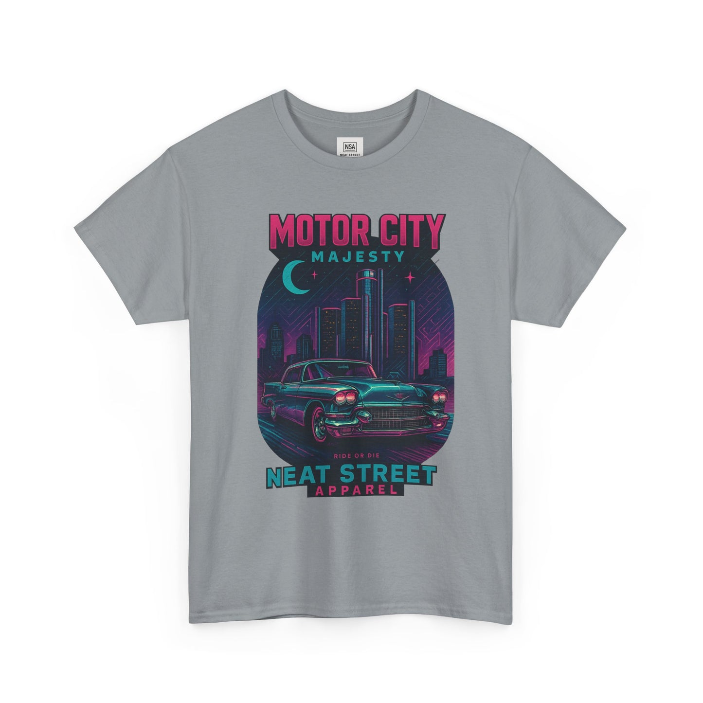 Motor City Majesty Unisex Heavy Cotton Tee