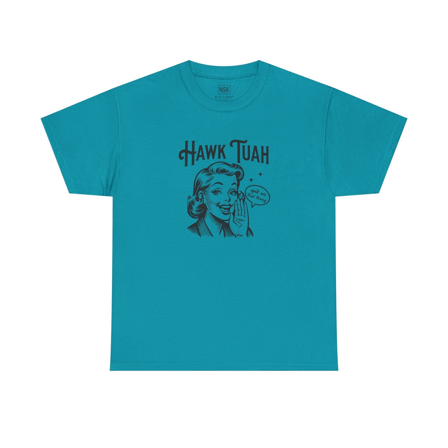 Hawk Tuah Funny Graphic Tee