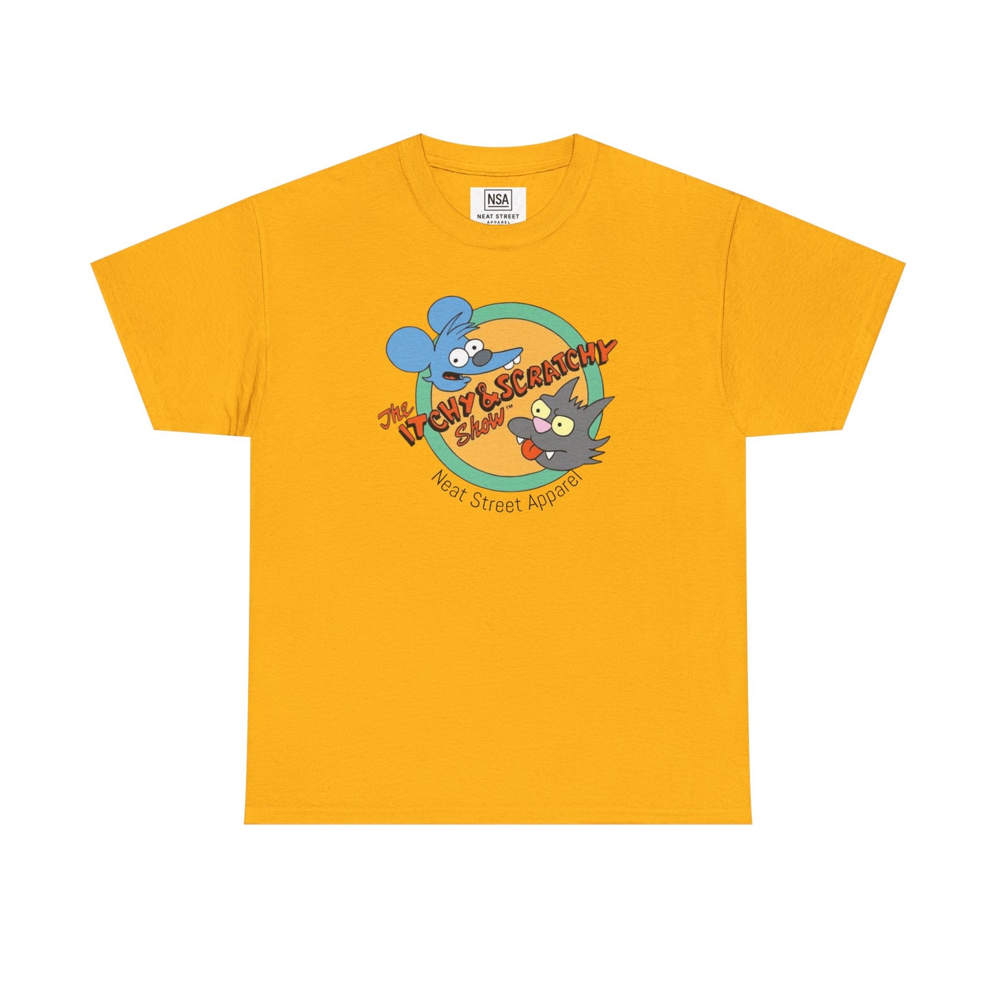 Vintage Itchy & Scratchy Unisex Tee